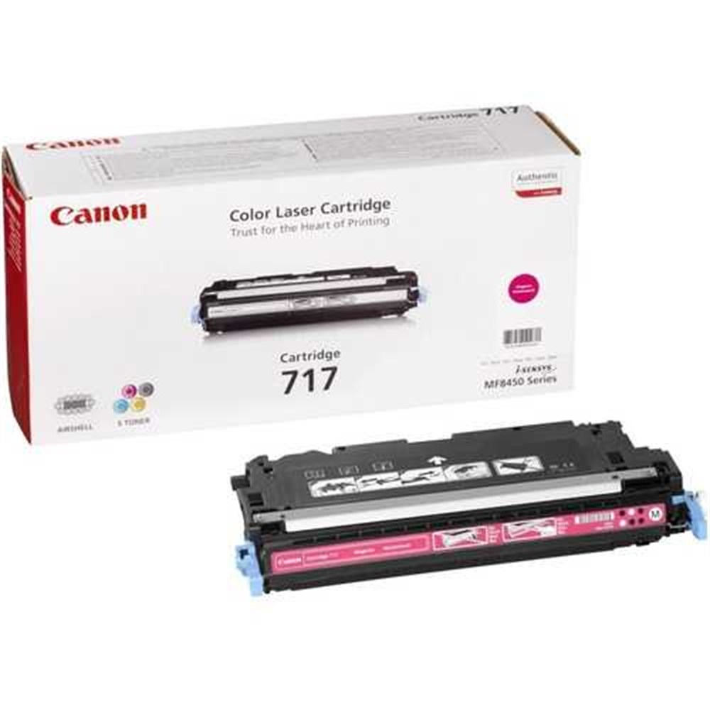 Canon CRG 717M Orijinal Renkli Toner - Kırmızı
