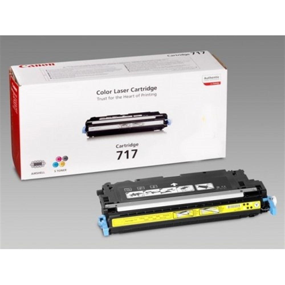 Canon CRG 717Y Orijinal Renkli Toner - Sarı