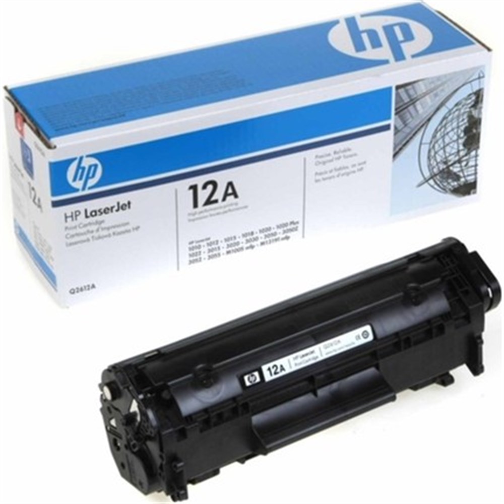 HP Q2612A Orjinal Toner Kartuş - Siyah