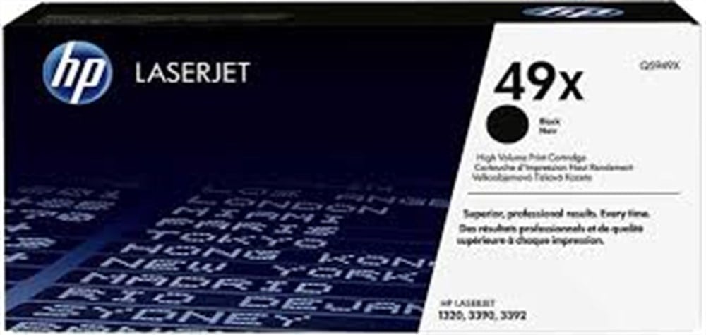 HP Q5949X Orjinal Toner Kartuş - Siyah Yüksek Kapasite