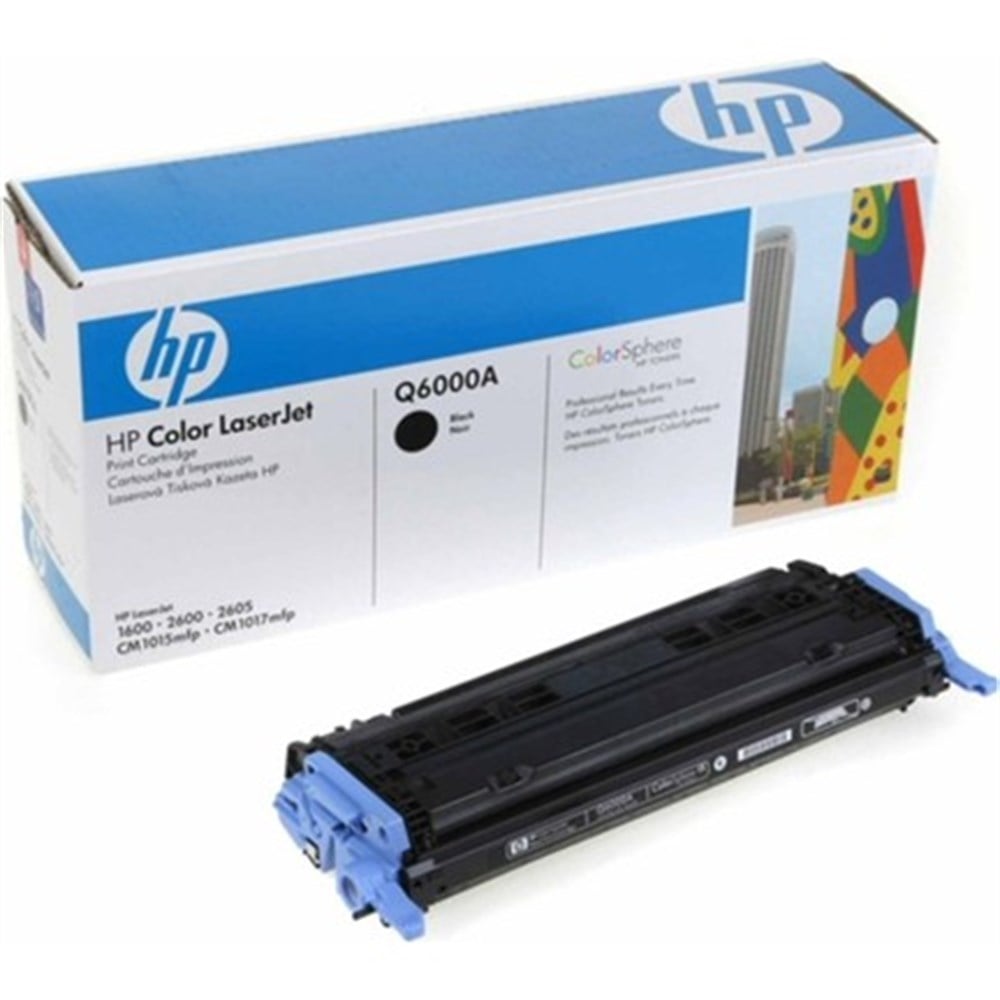 HP Q6000A Orjinal Toner Kartuş - Siyah