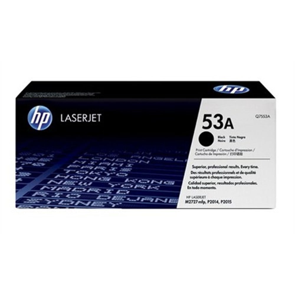 HP Q7553A Orjinal Toner Kartuş - Siyah