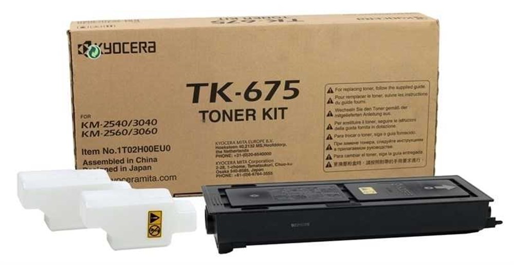 Kyocera TK-675 KM 2560 - KM 3060 - TK675 Muadil  Fotokopi Toneri