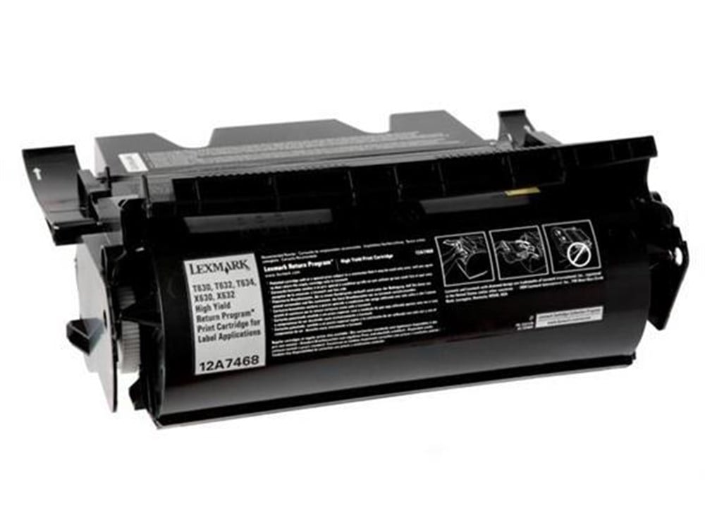 Lexmark T630 Toner, Lexmark T632, T634 Toner, Lexmark 12A7462 Muadil Toner