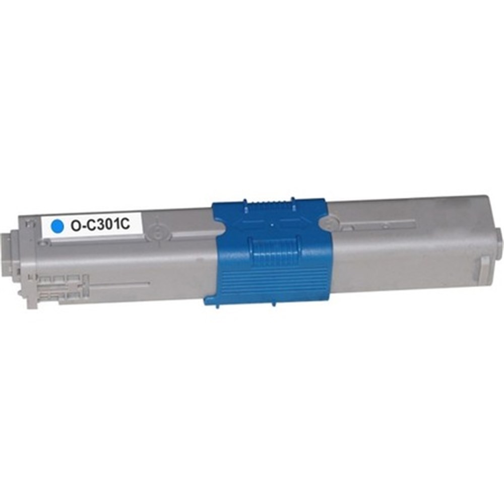 Oki C301 Muadil Toner Mavi