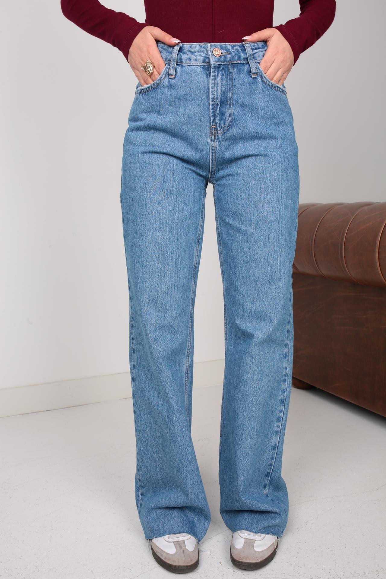 Açık Mavi BootCut Jean (2008-1) JEAN