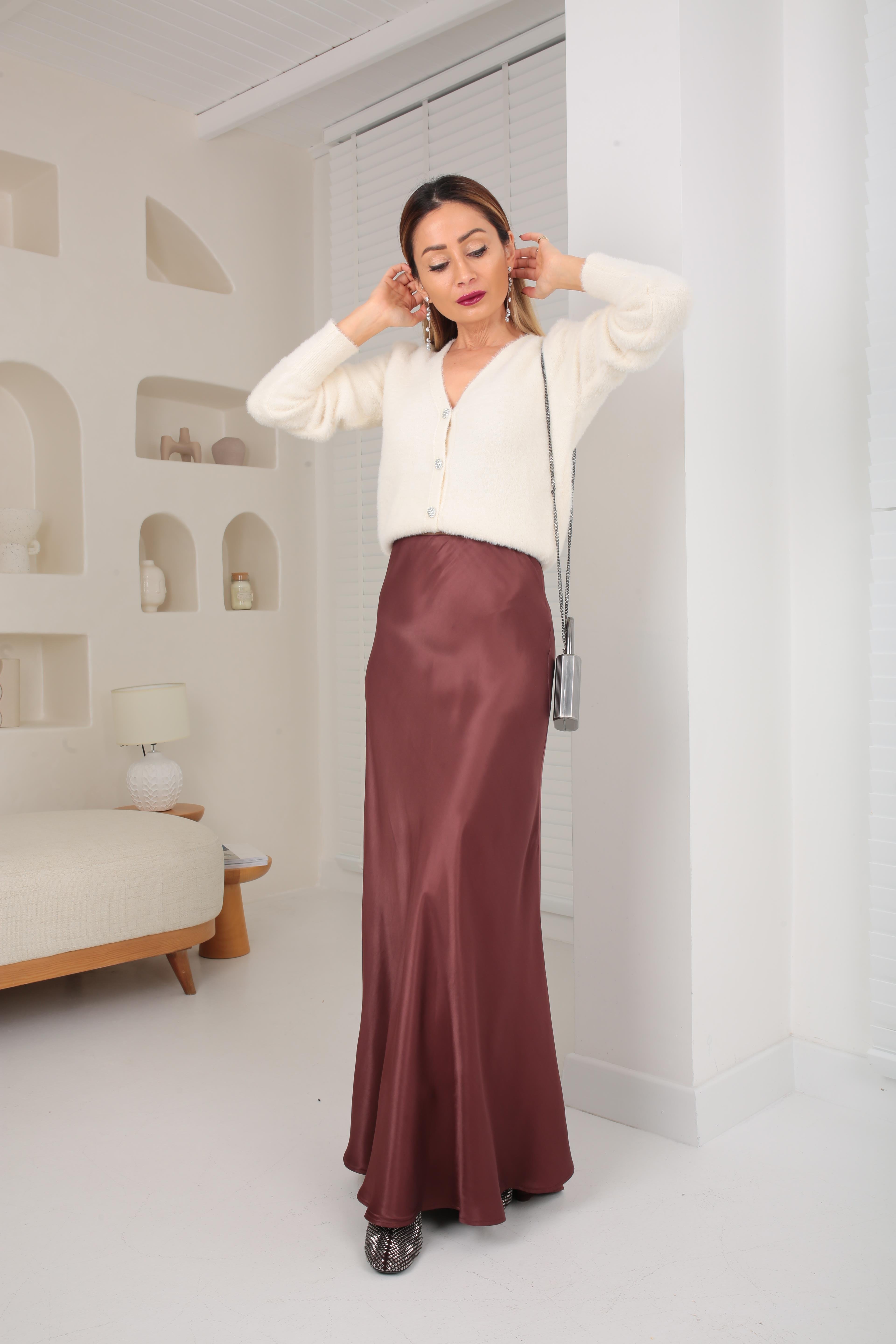 Beli Lastikli Maxi Saten Etek ETEK
