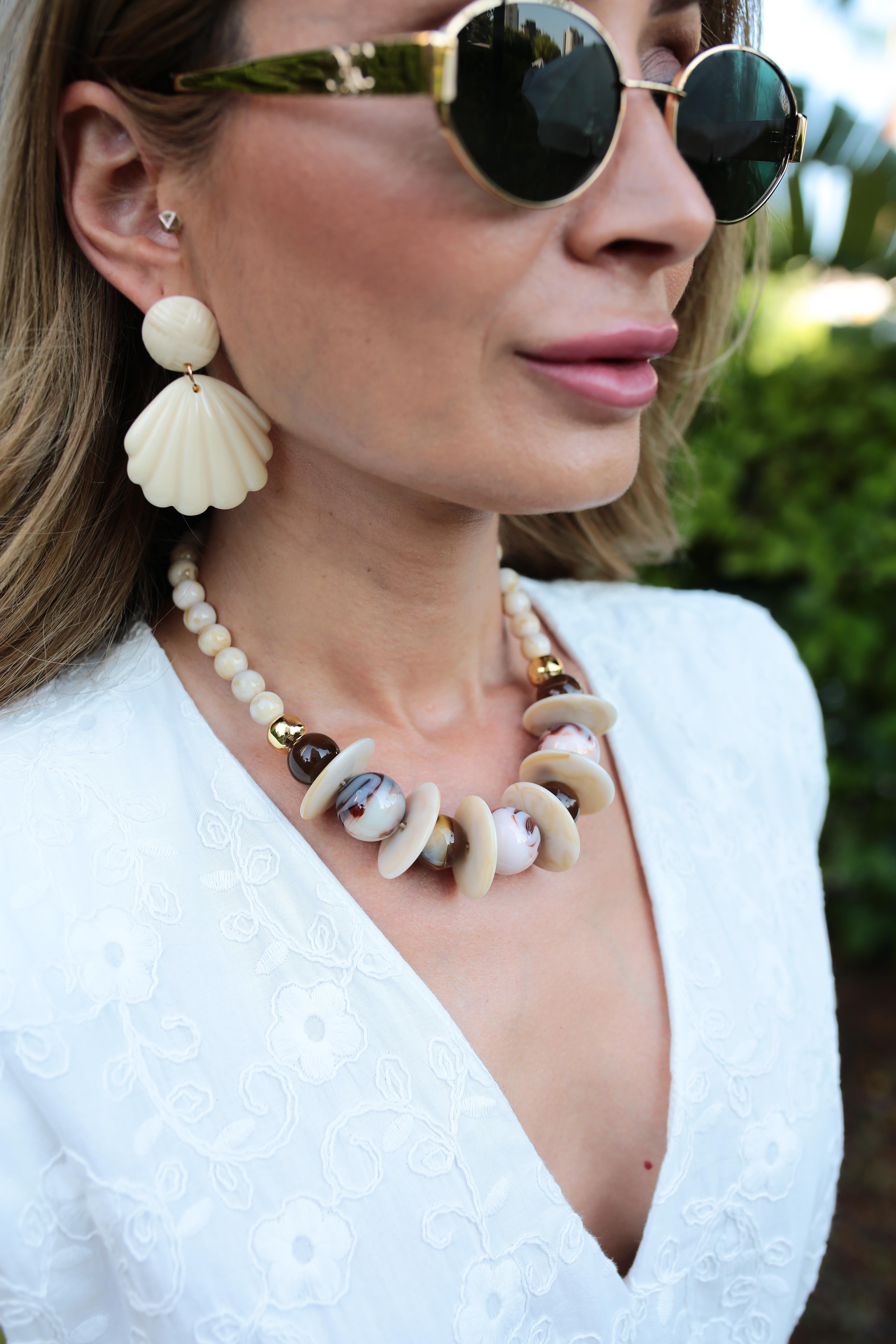 Ekru Midye Küpe KÜPE | NO33