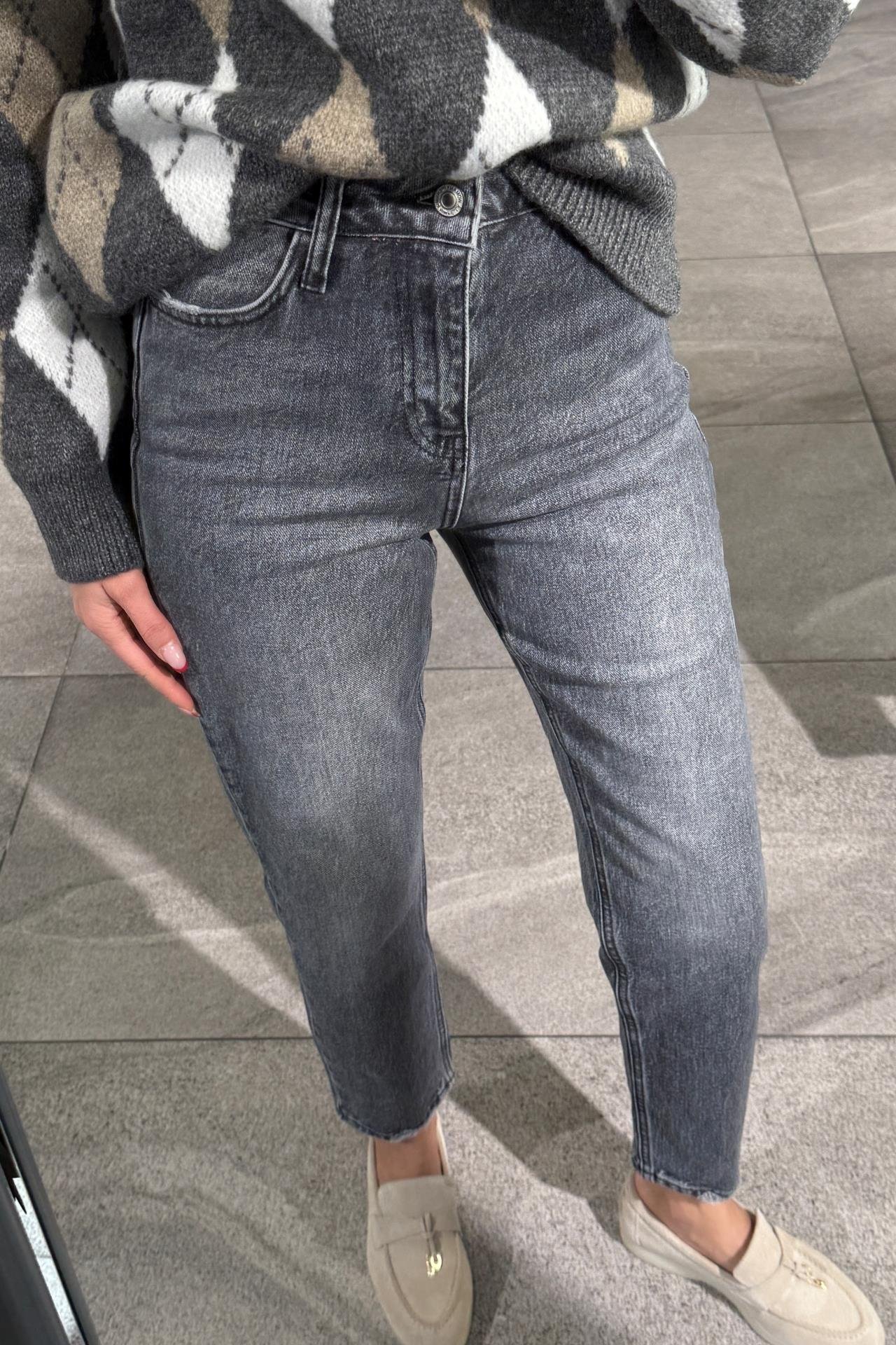 Füme Yırtık Detay Mom Jean(1722-2) JEAN