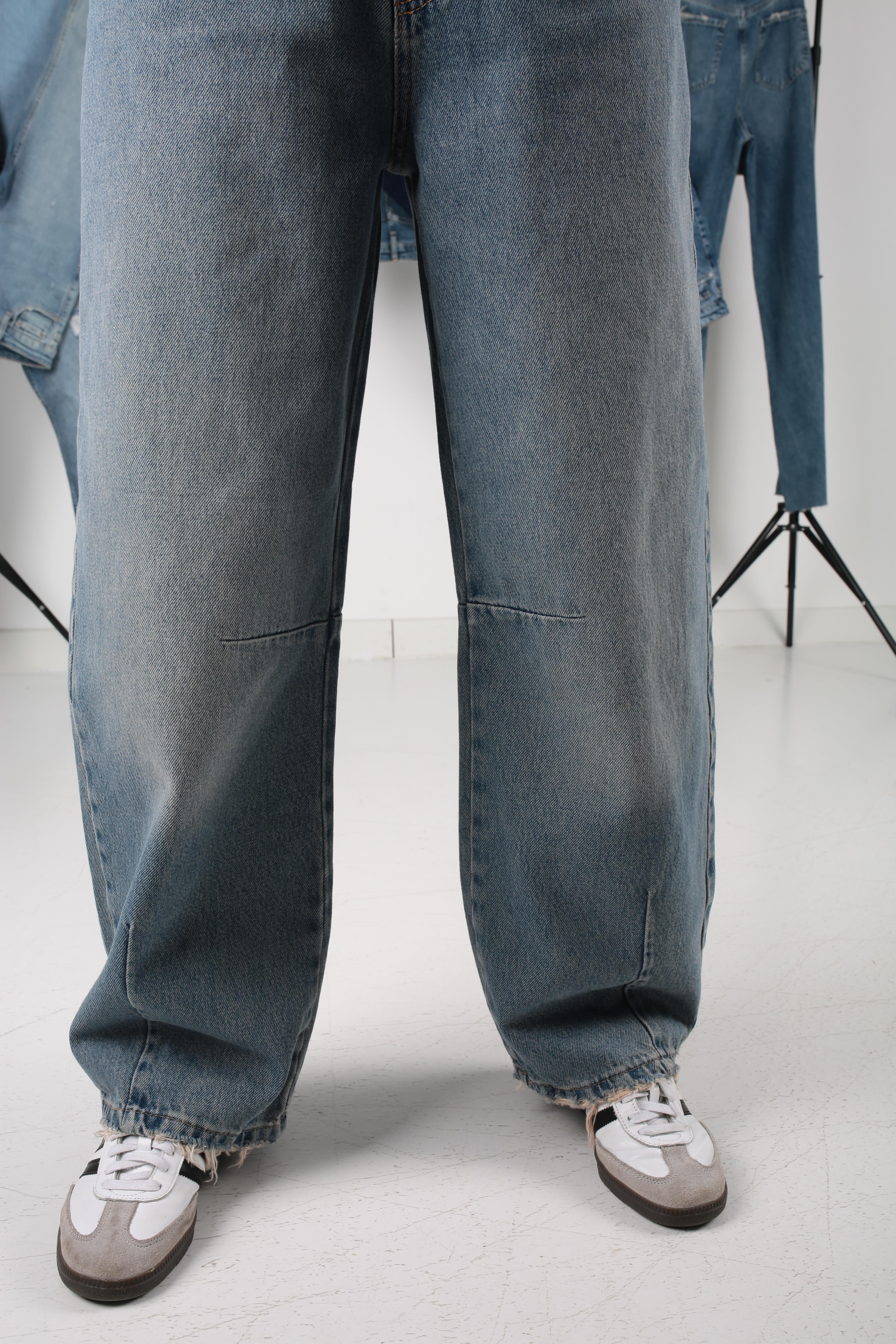 Gölgeli Baggy Ballon Jean(1817-1) JEAN