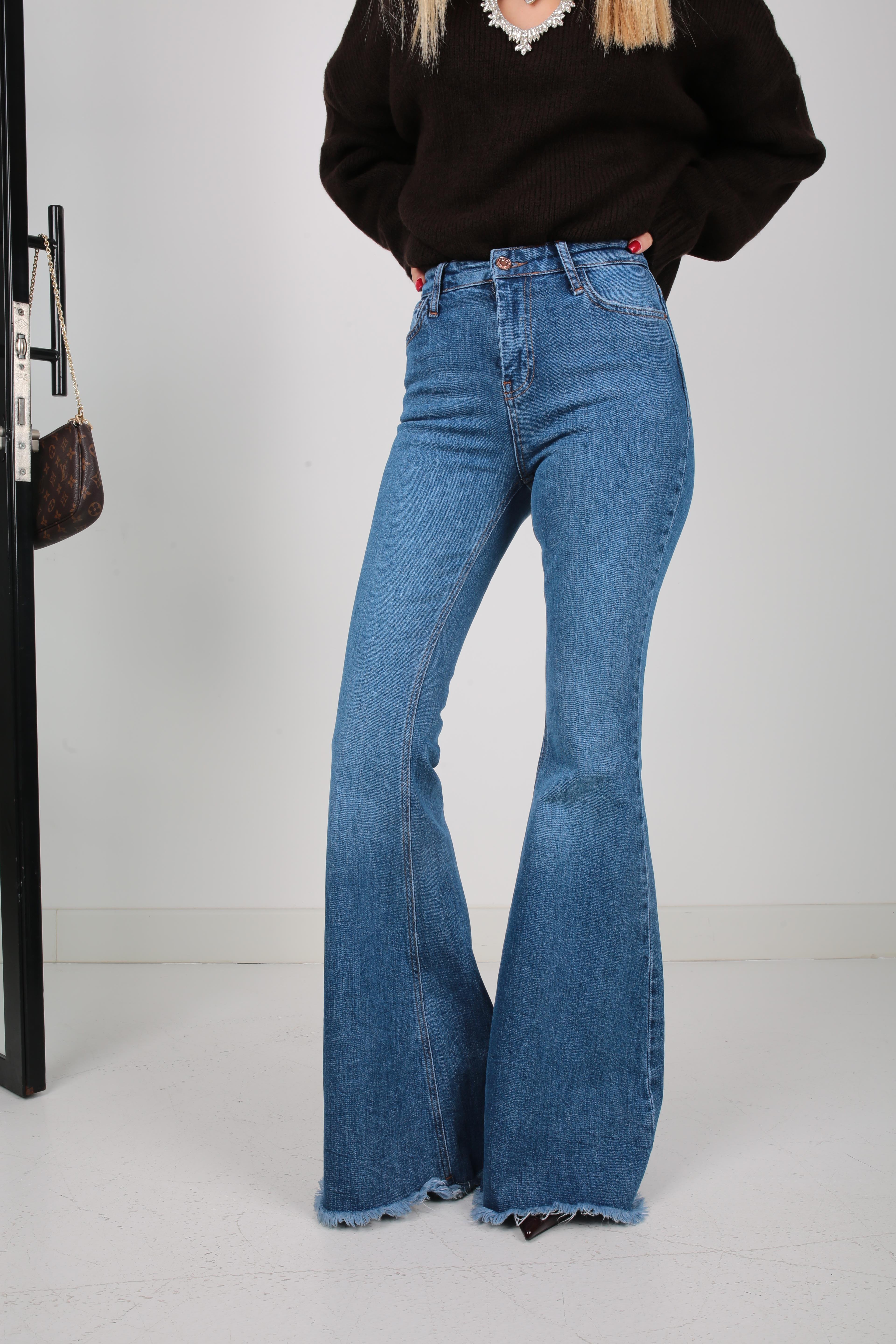 Hıgh Rise İspanyol Paça Flare Jean(2004-1) JEAN