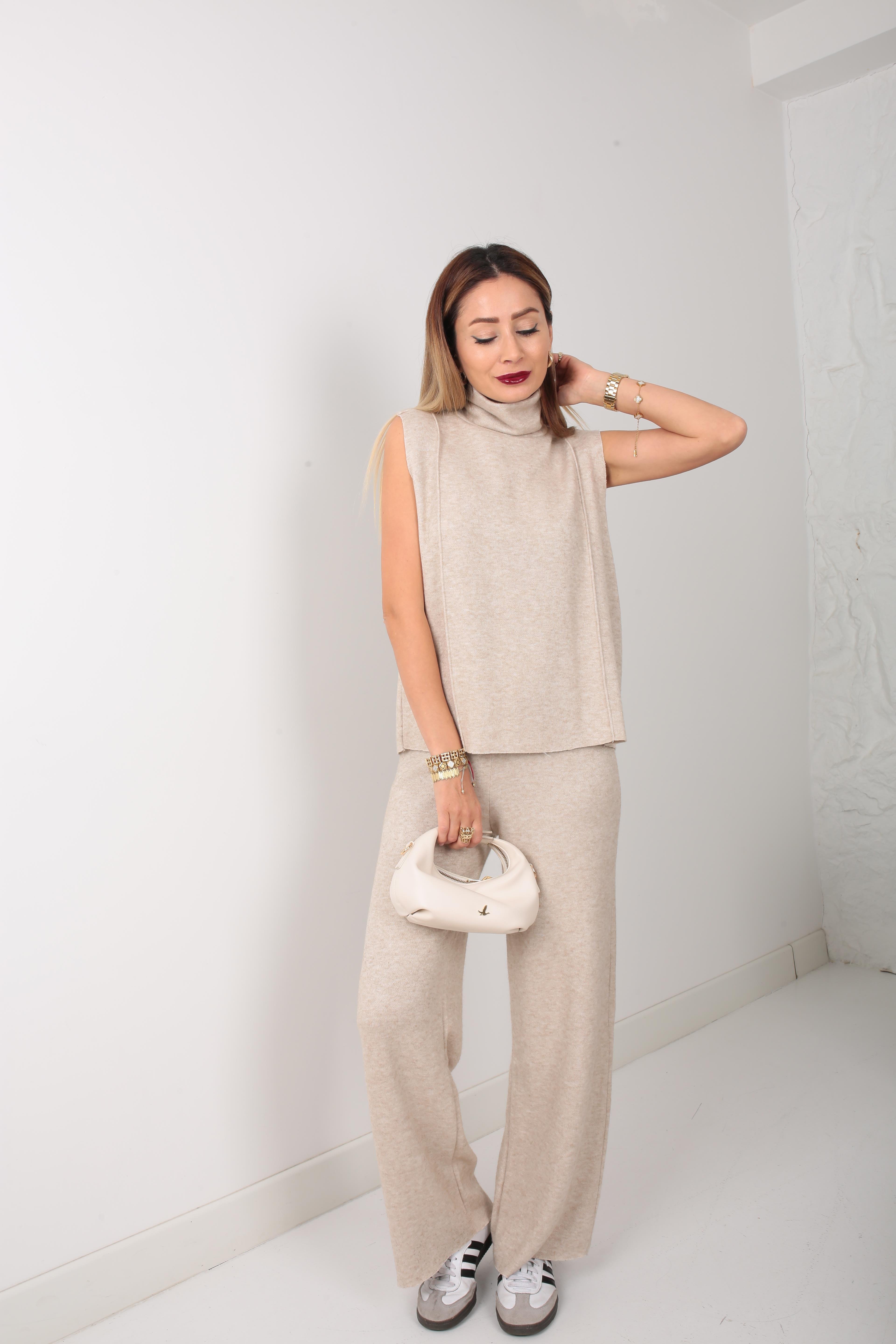 Kolsuz Taş Rengi Kaşkorse Takım TAKIM