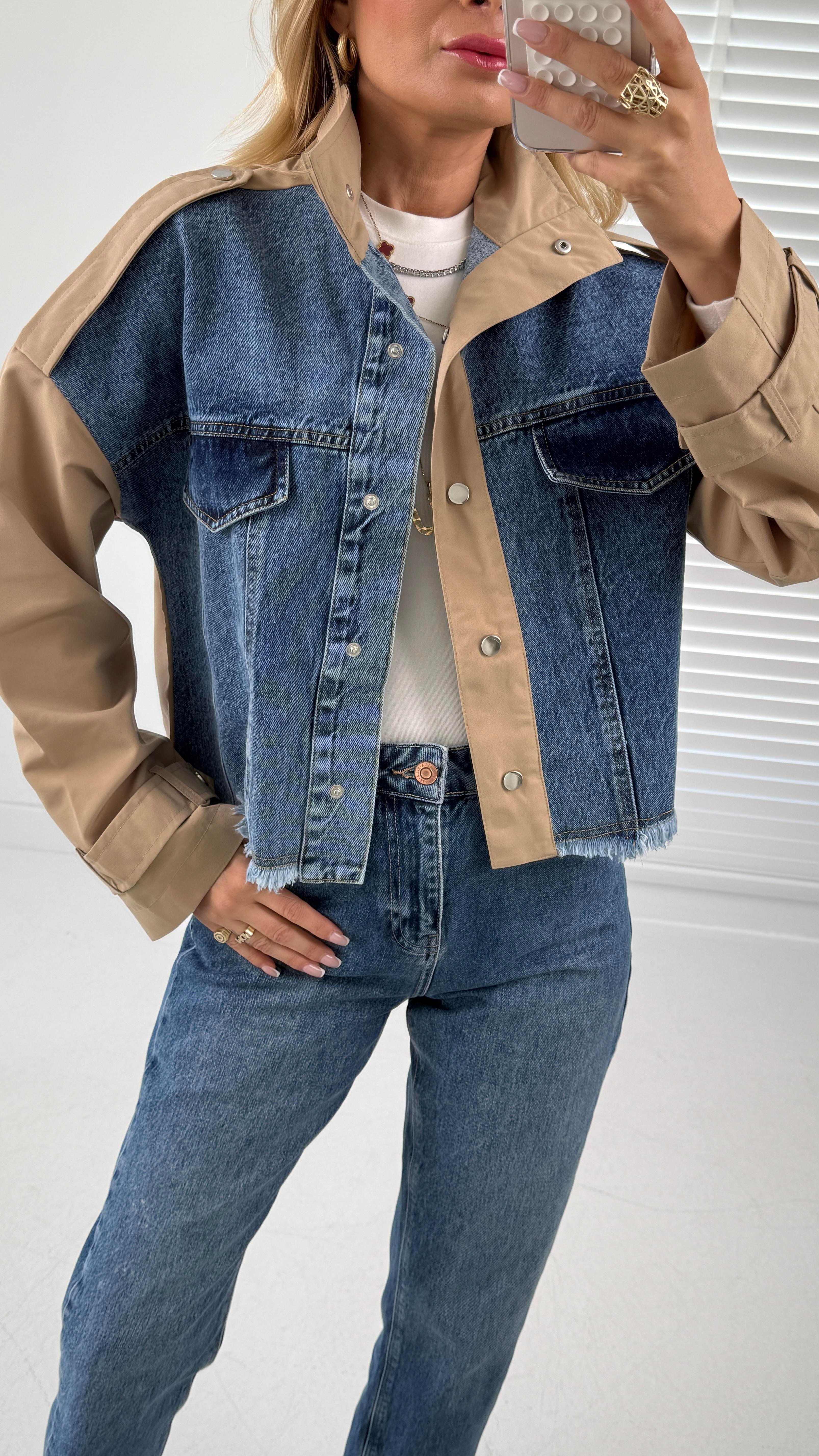 Kot Detay Kısa Trençkot TRENÇKOT