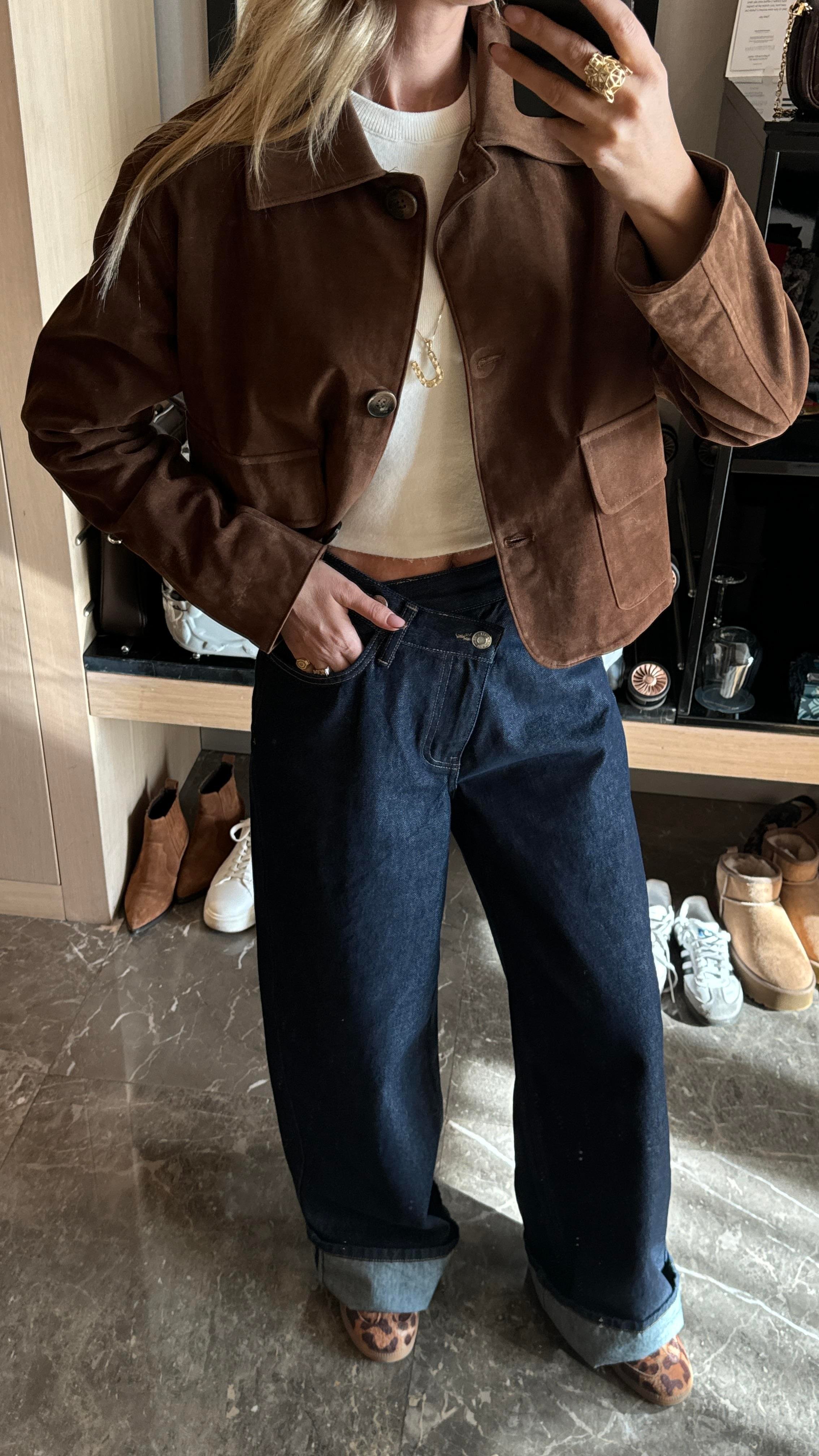 Lacivert Wide Leg Jean (013) JEAN