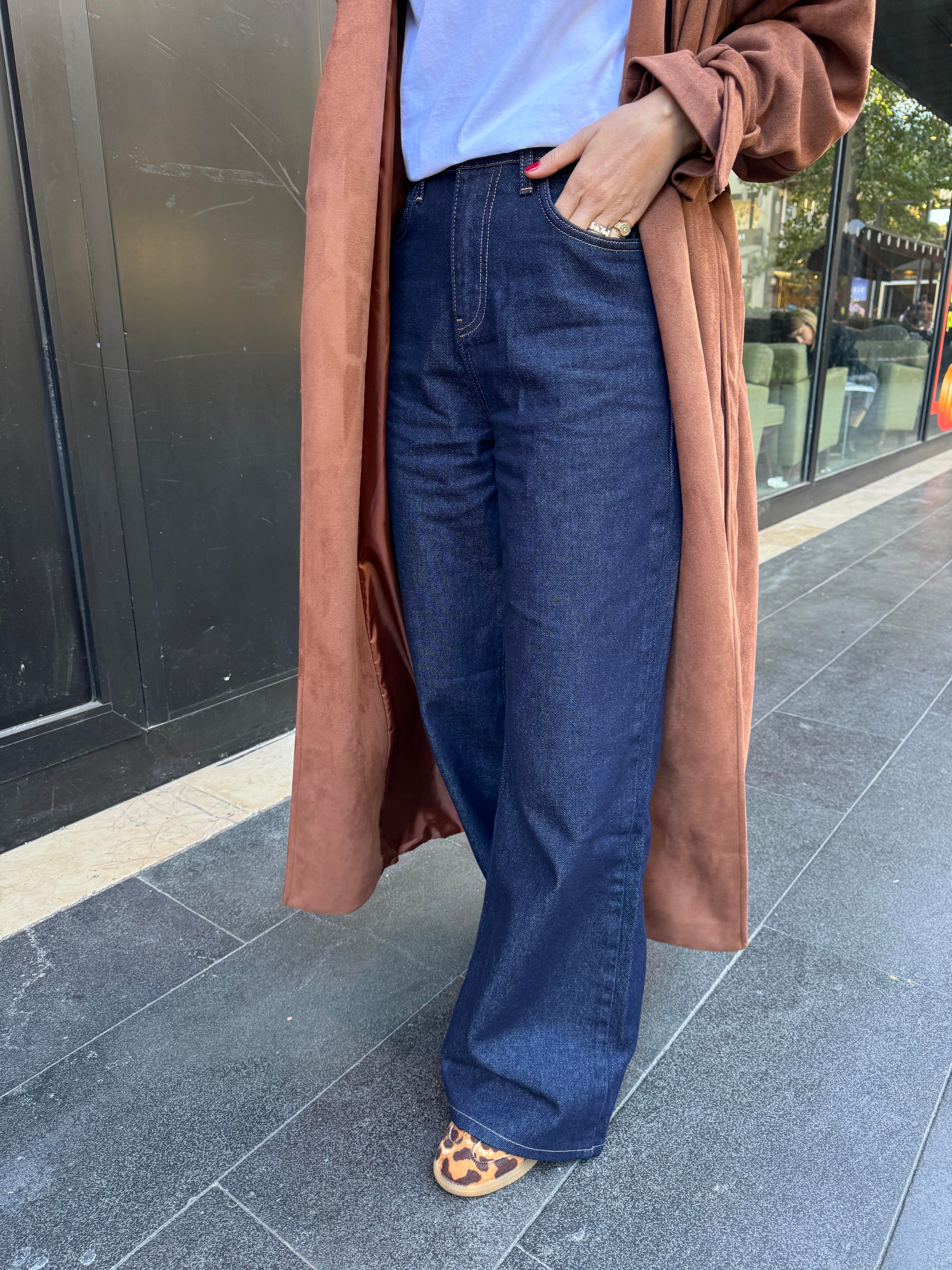 Lacivert Wide Leg Jean(1952-1) JEAN
