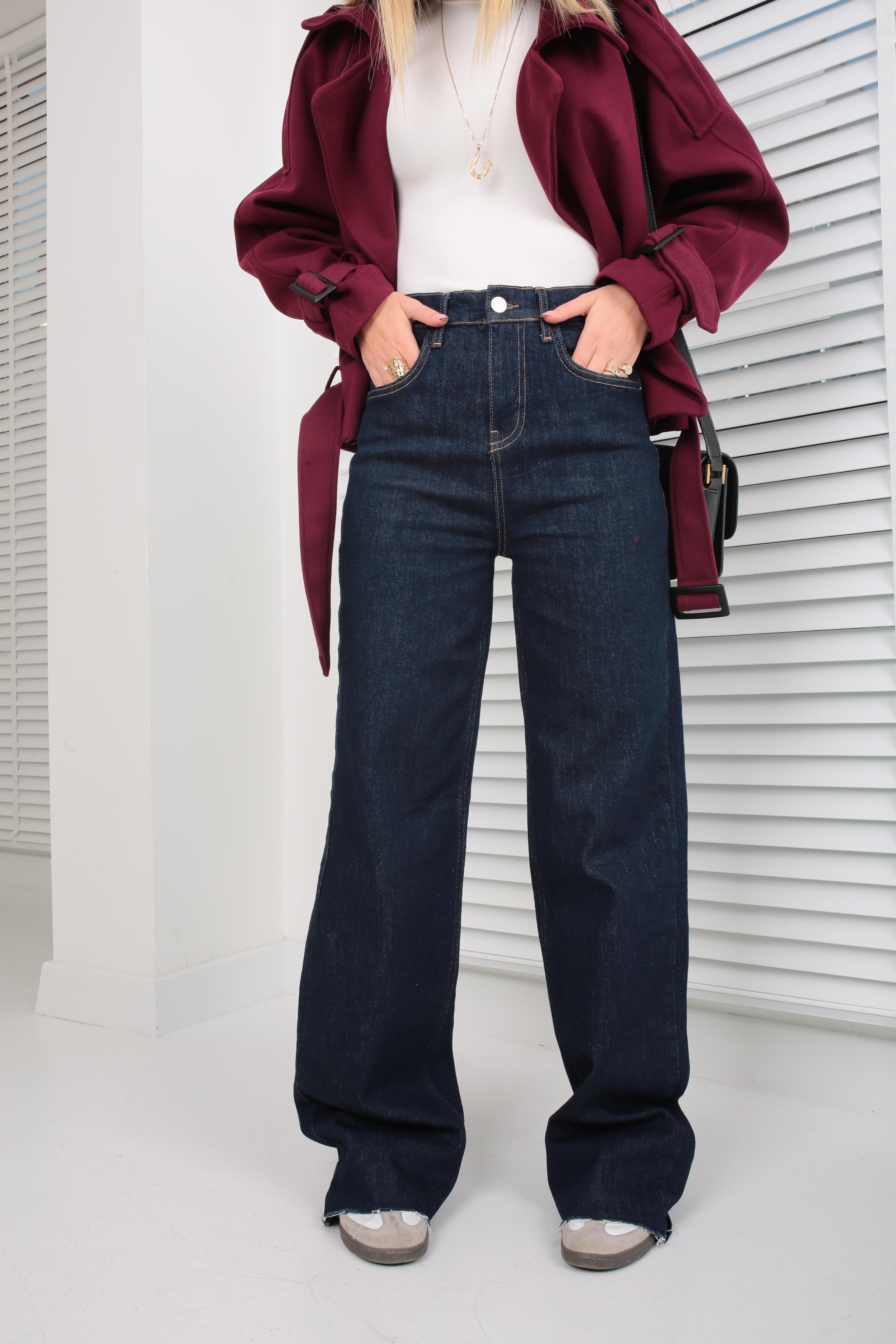 Lacivert Wide Leg Jean(1975) JEAN