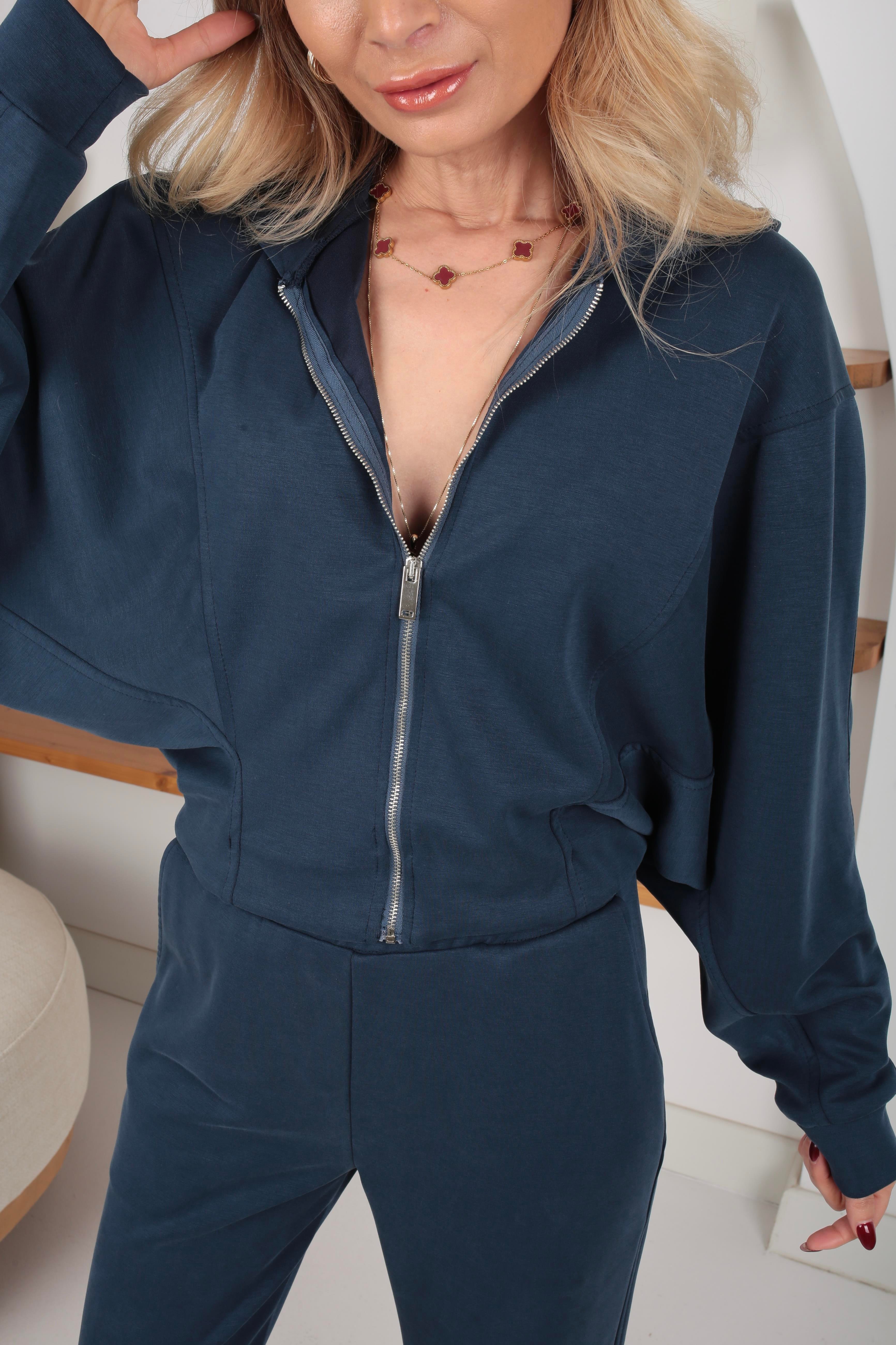 Lacivert Yarasa Kol Kapişonlu Oys Spor Takım SPOR TAKIMLAR