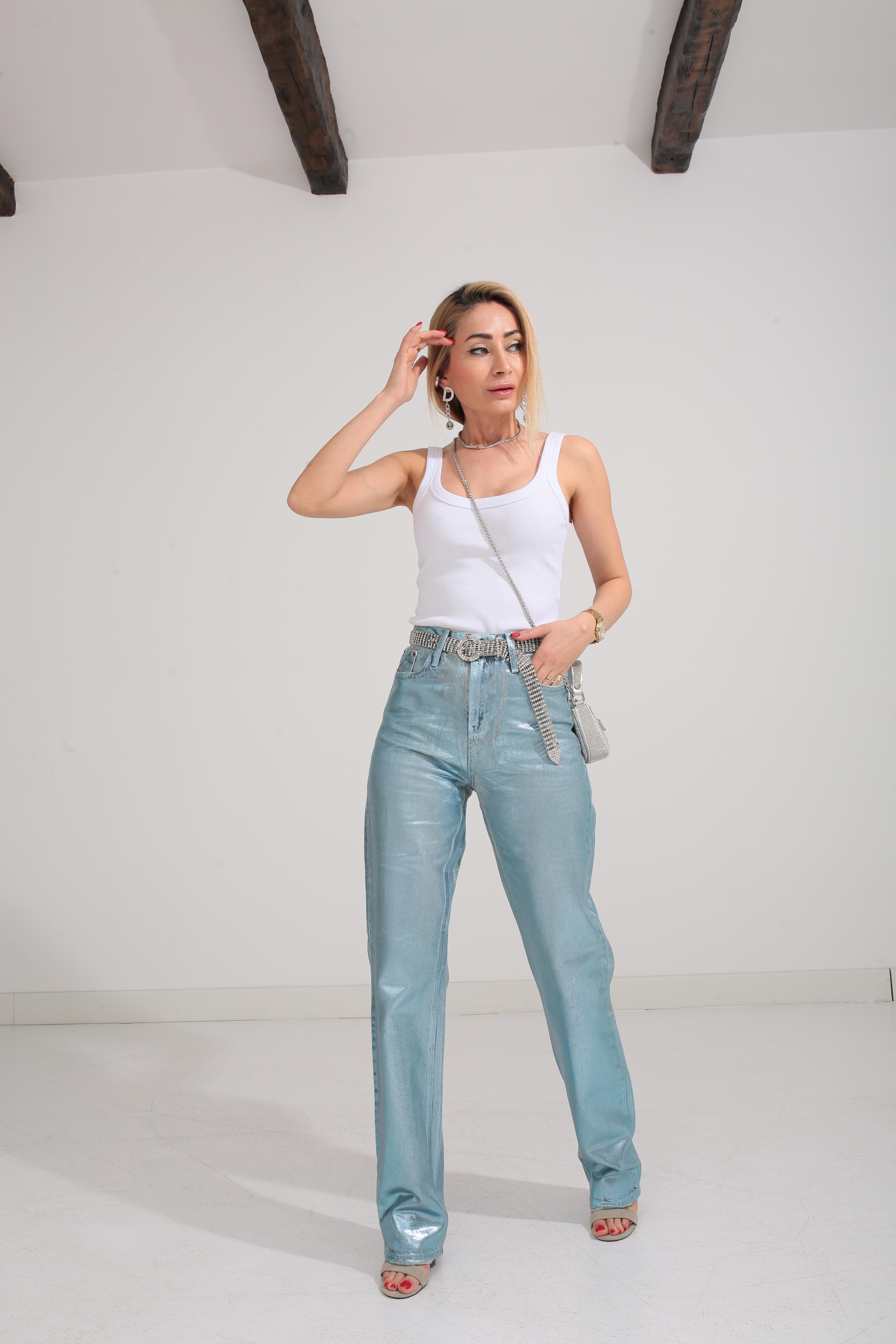 Mavi Metalik Jean JEAN | NO33