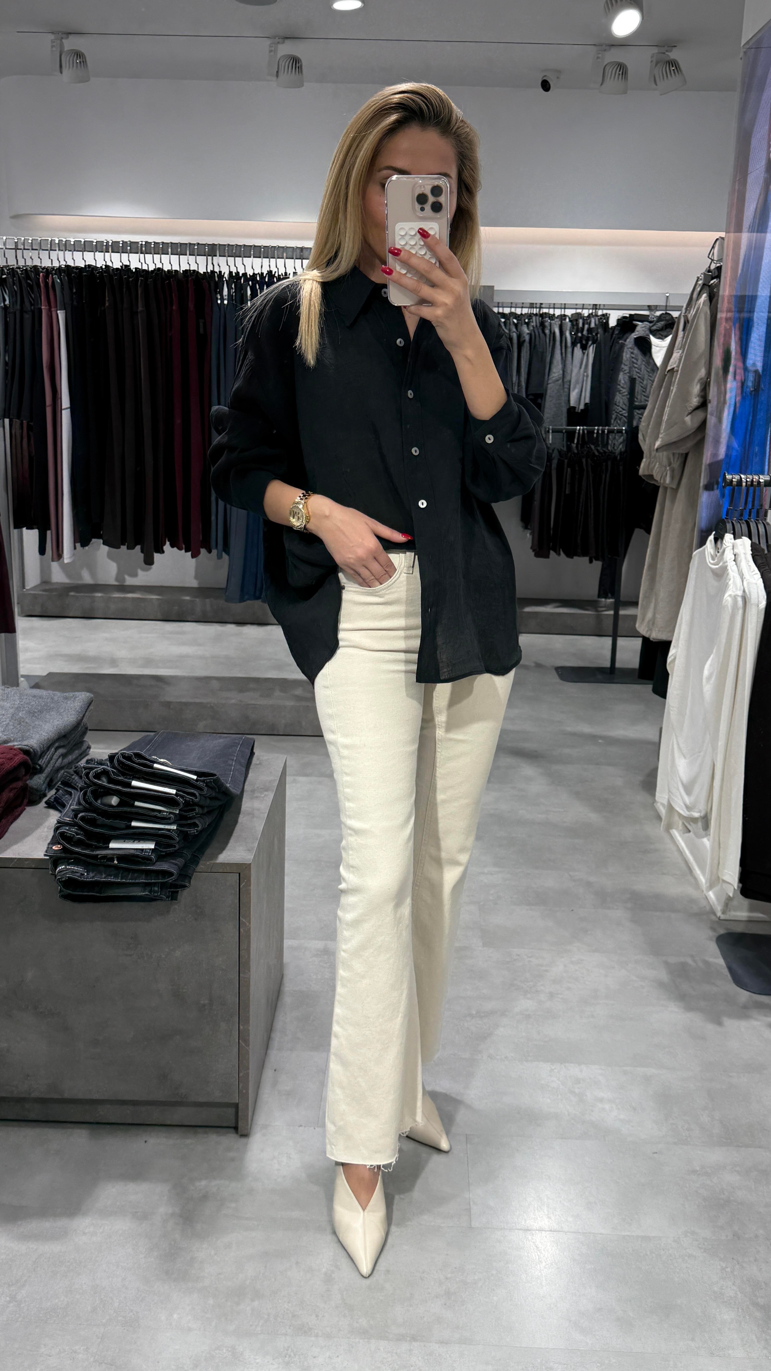 Natürel İspanyol Paça Flare Jean (1838) JEAN