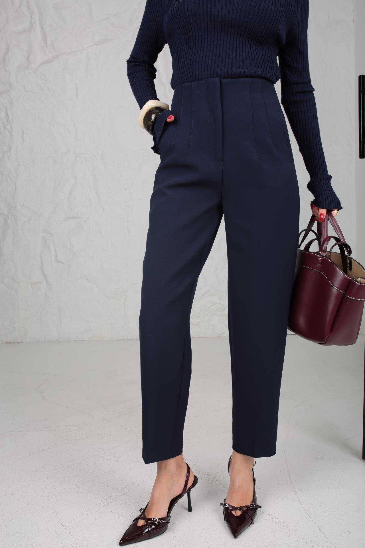 Pensli Lacivert Havuç Pantolon PANTOLON