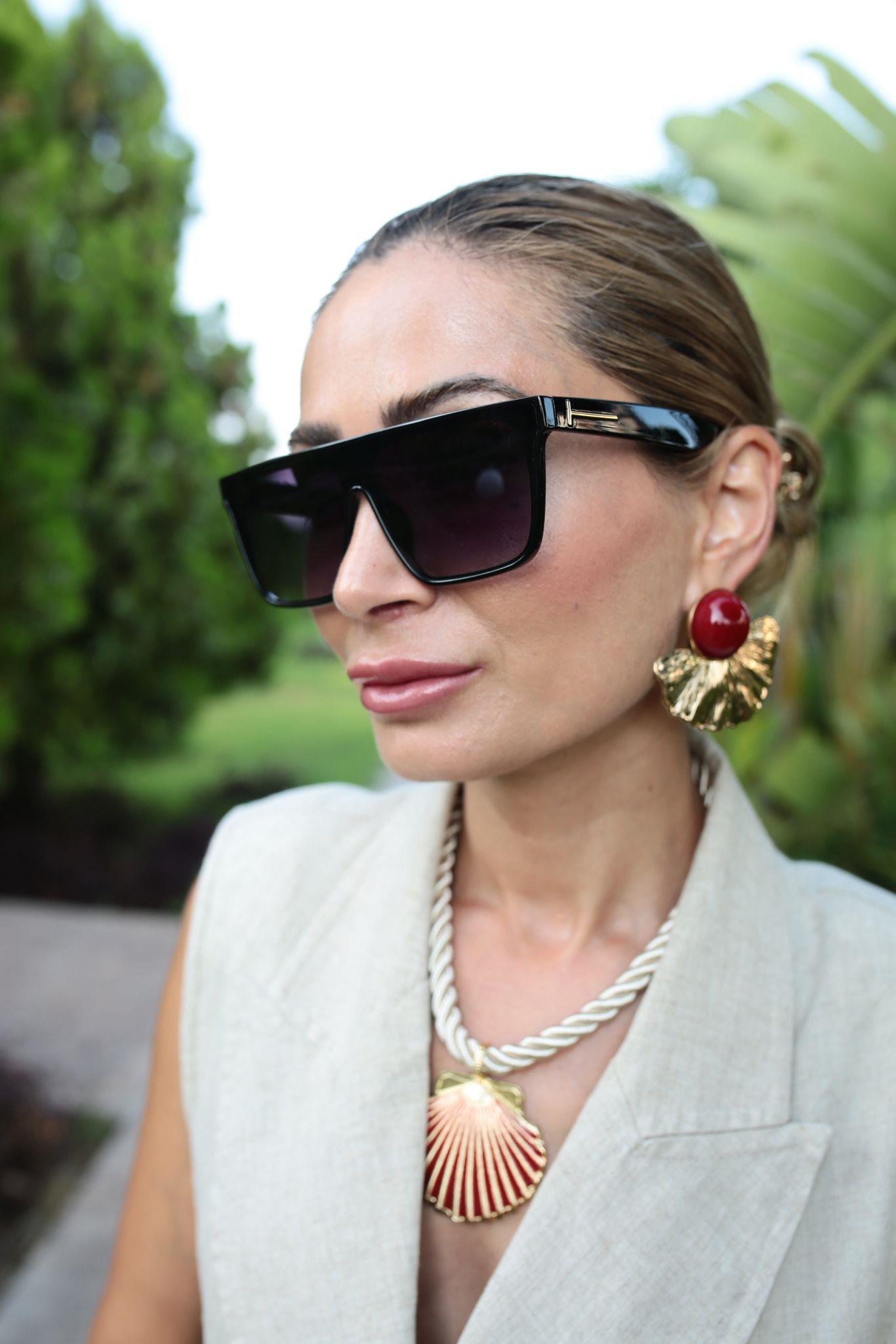 Siyah Büyük Kemik Çerçeve Gözlük(Ae2053c1) GÜNEŞ GÖZLÜĞÜ | NO33