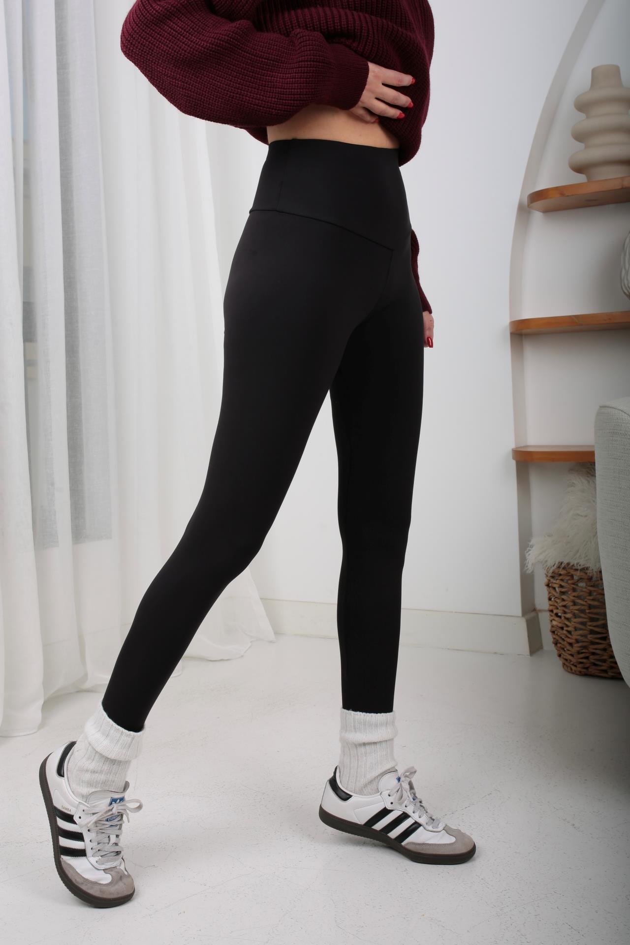 Siyah Spor Tayt TAYT