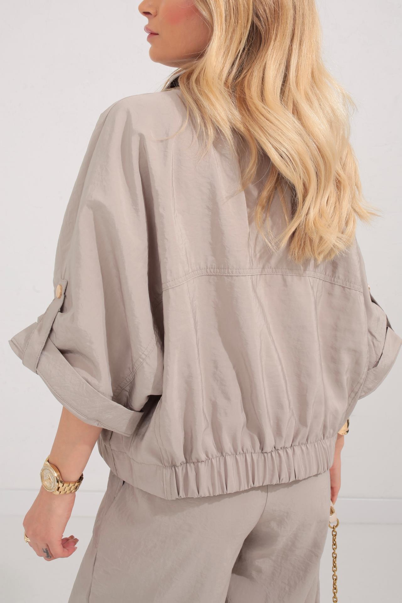 Vizon Beli Lastikli Tensel Kumaş Takım TAKIM