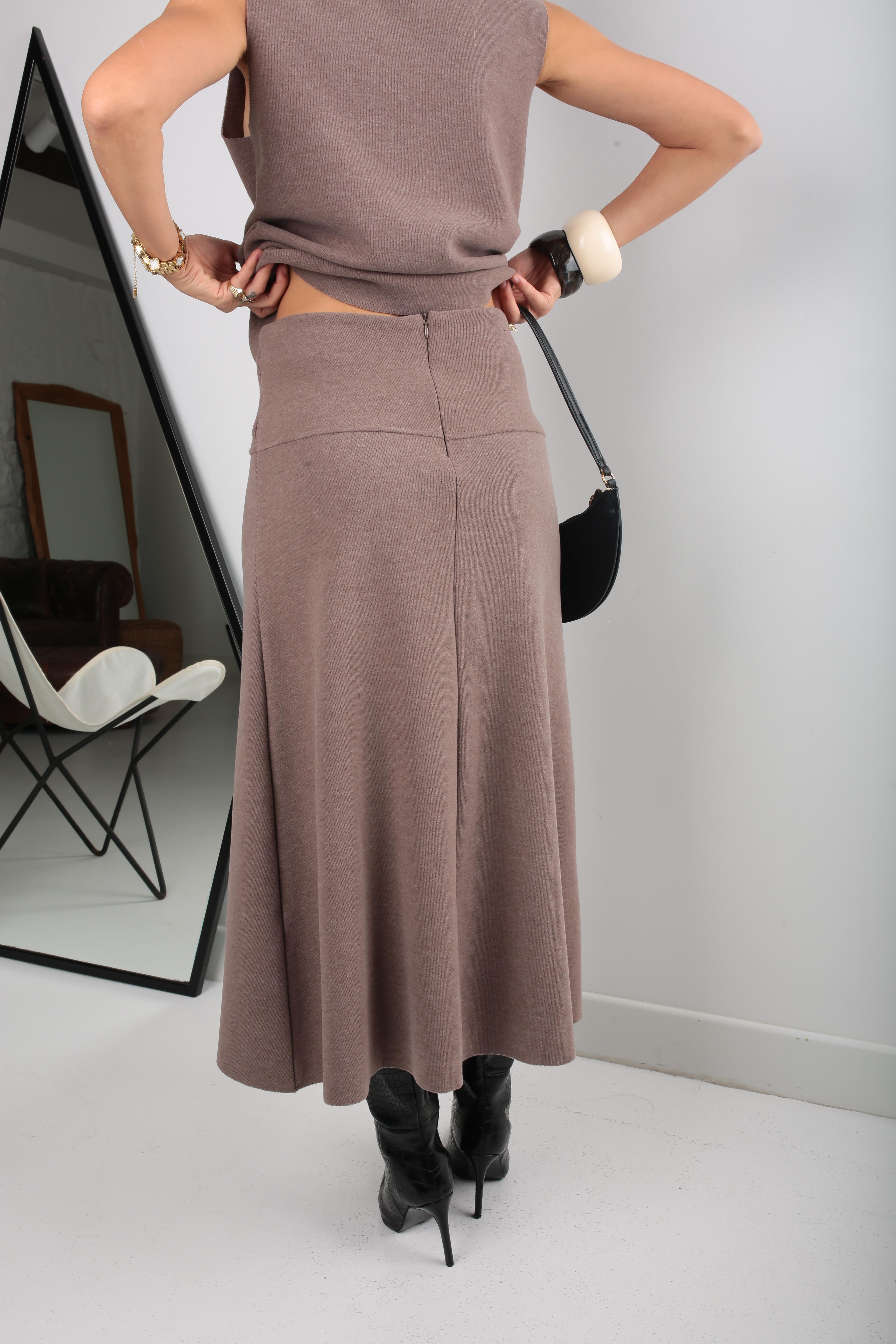 Vizon Etekli Örme Triko Takım TAKIM