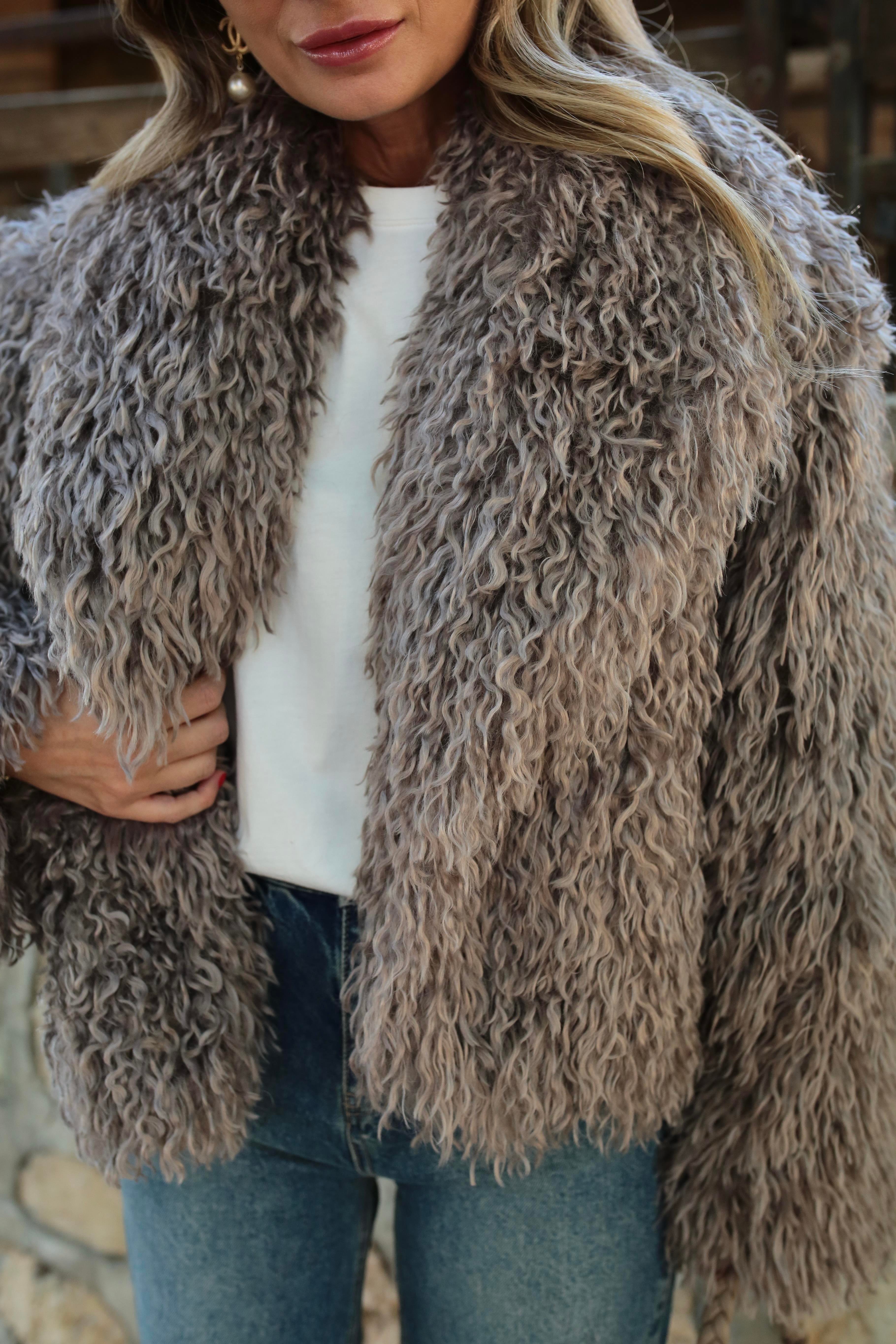 Vizon Kısa Premium Kürk KABAN