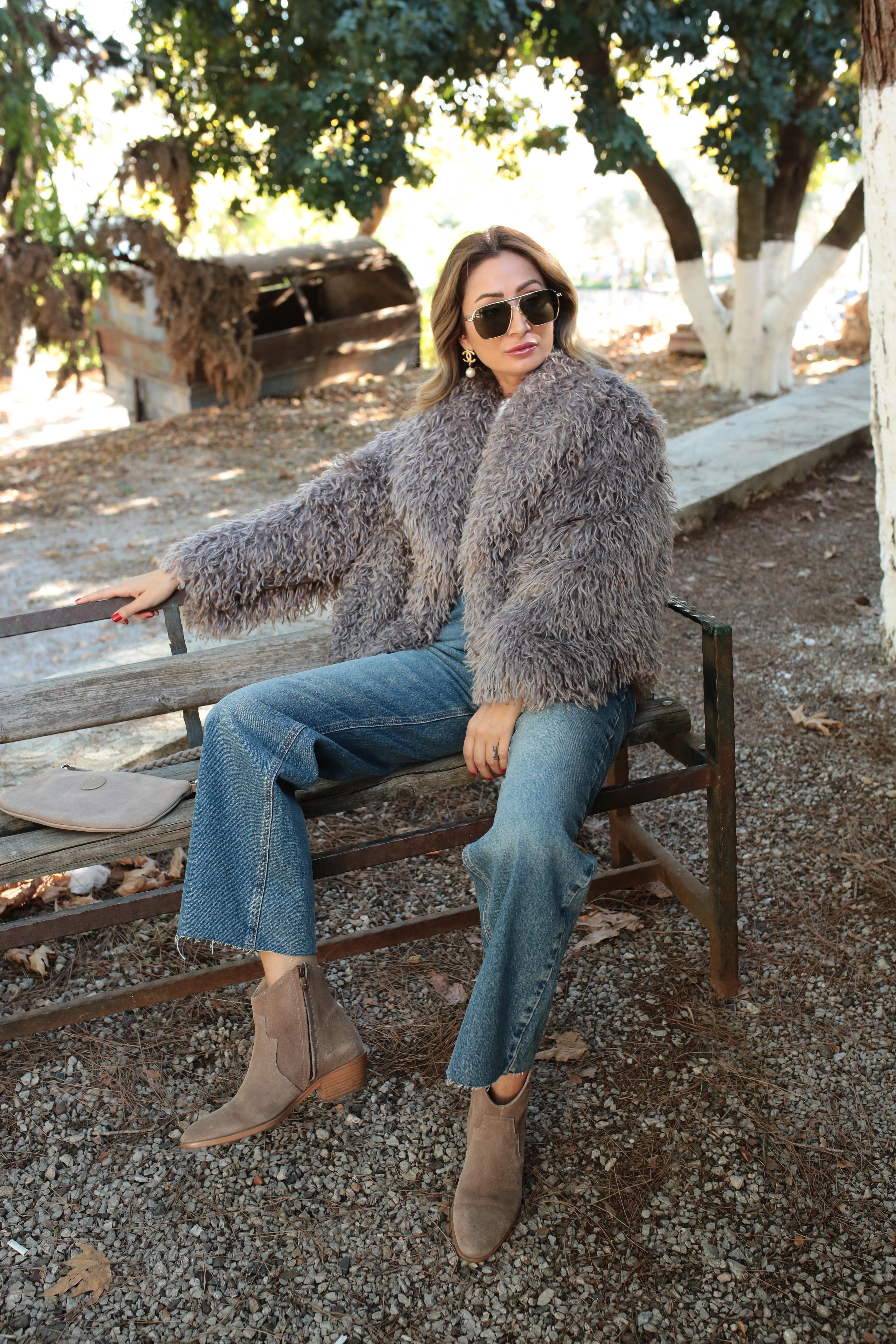 Vizon Kısa Premium Kürk KABAN