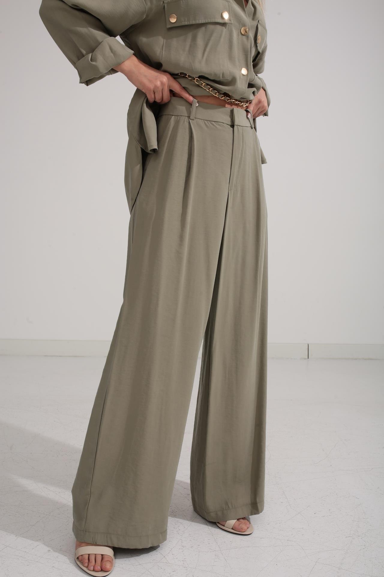 Zincir Kemerli Mint Tensel Takım TAKIM