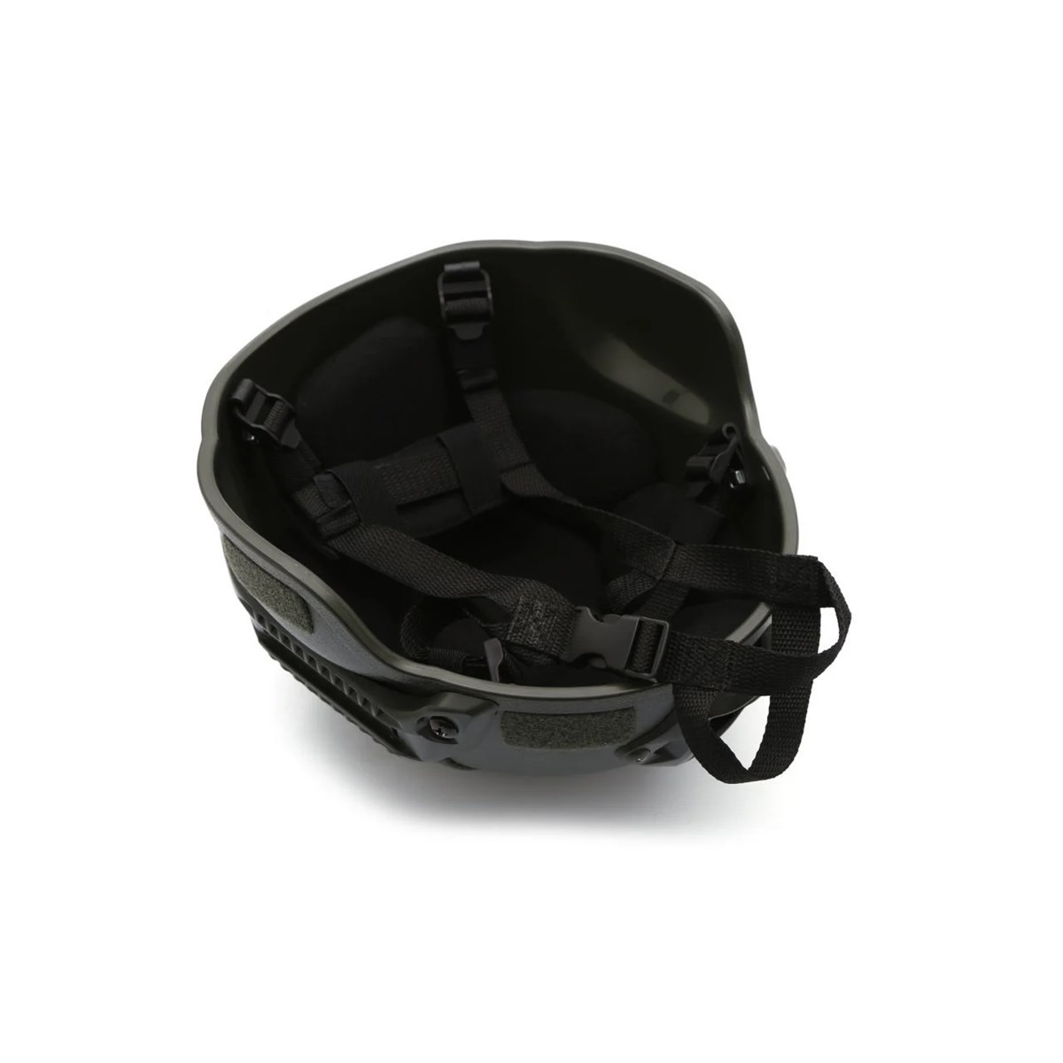 ASKERİ KASK Tactical Airsoft Kompozit Başlık, Koruyucu kask - Siyah