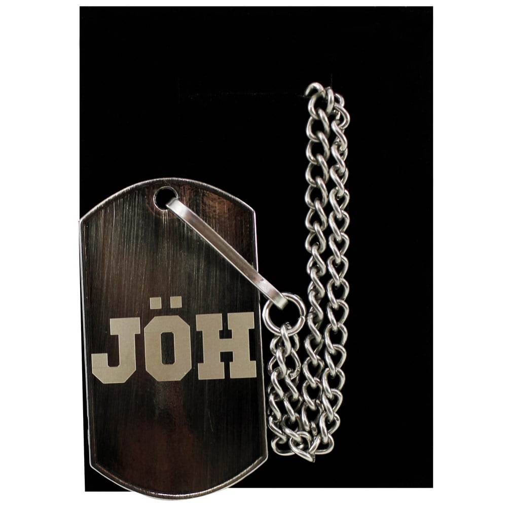 ASKERİ KÜNYEJÖH ARMALI ÇİFT TARAFLI ASKERİ KÜNYE