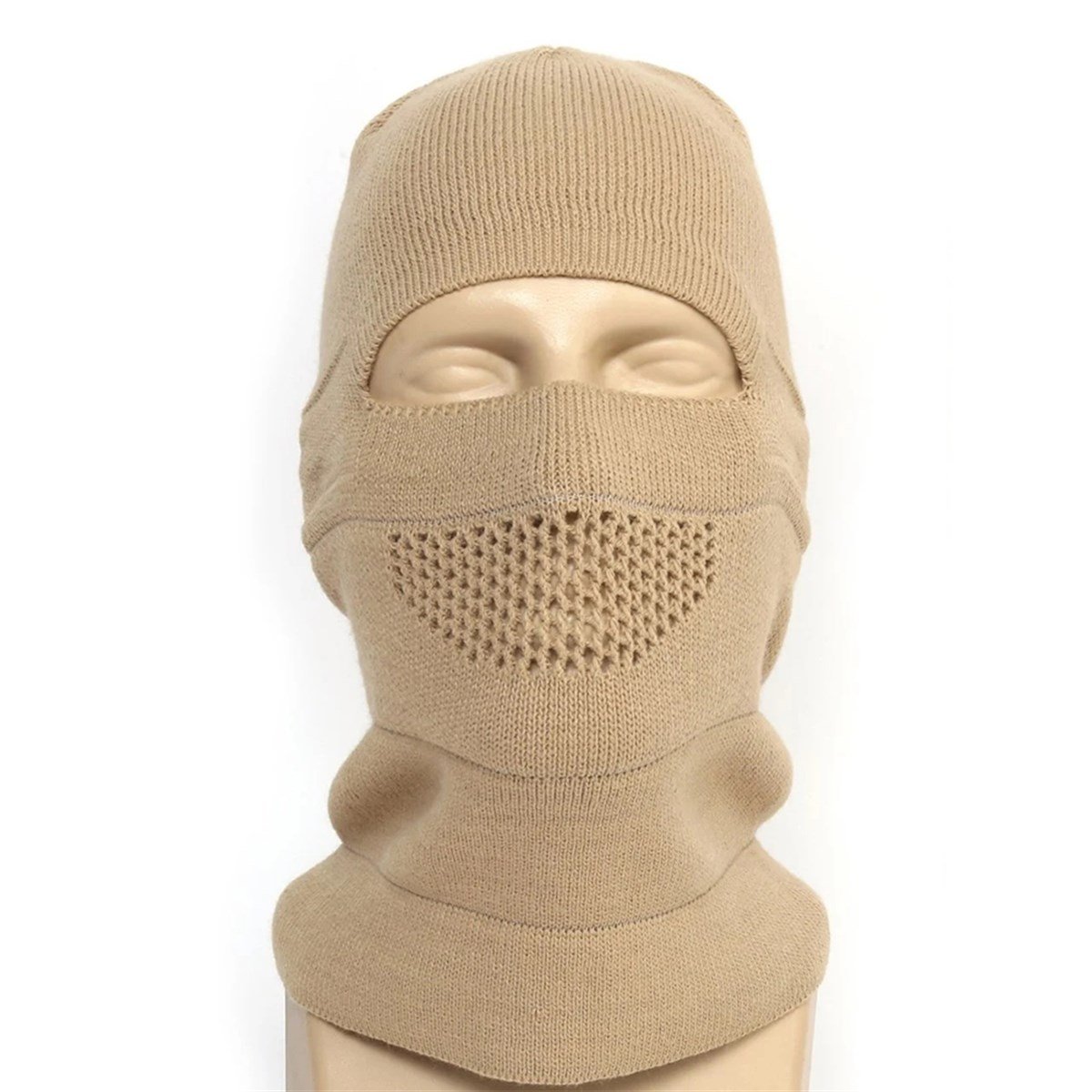 BERE & BALACLAVATactical Askeri Modüler Kar Maskesi Bej