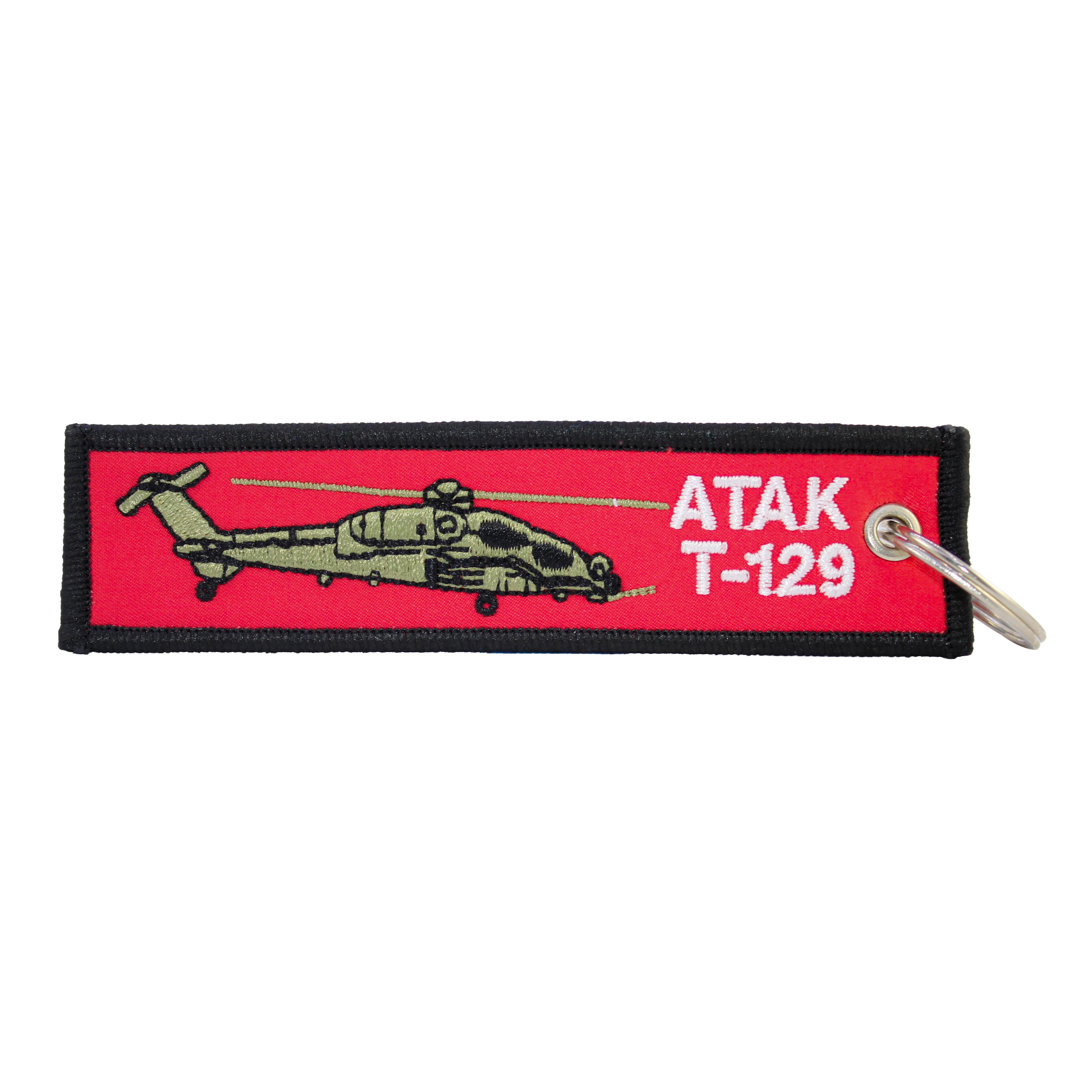 BEZ ANAHTARLIKJandarma Havacılık Atak T-129 Bez Anahtarlık