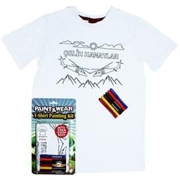 BOYANABİLİR TSHİRTÇocuk Boyanabilir Tshirt - Çelik Kanatlar