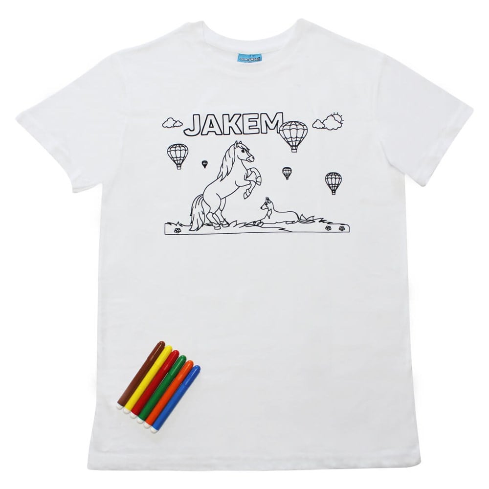 BOYANABİLİR TSHİRTJakem Boyanabilir Çocuk Tshirtü