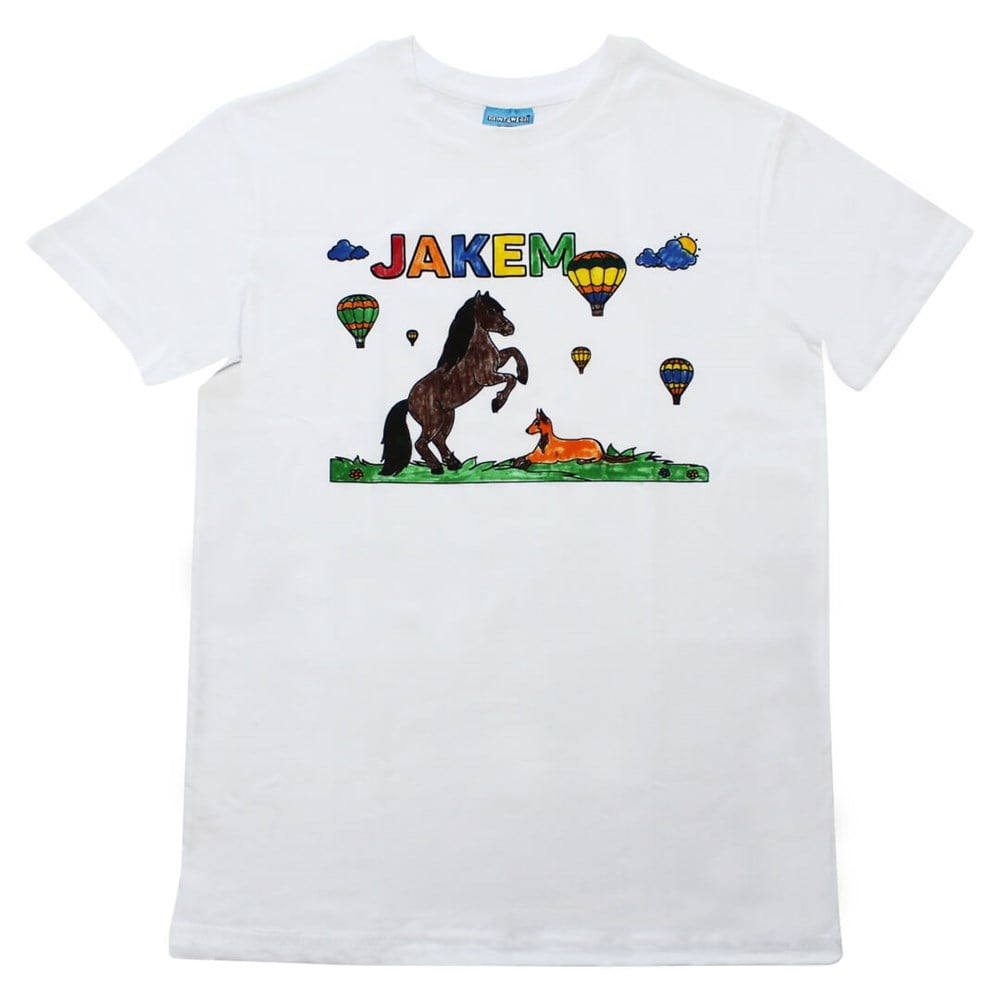 BOYANABİLİR TSHİRTJakem Boyanabilir Çocuk Tshirtü