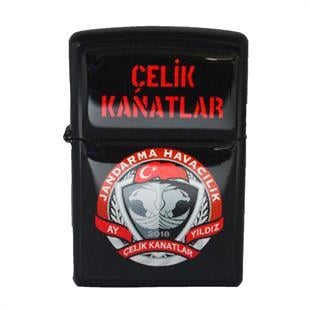 ÇAKMAKJandarma Havacılık- Çelik Kanatlar Baskılı Çakmak