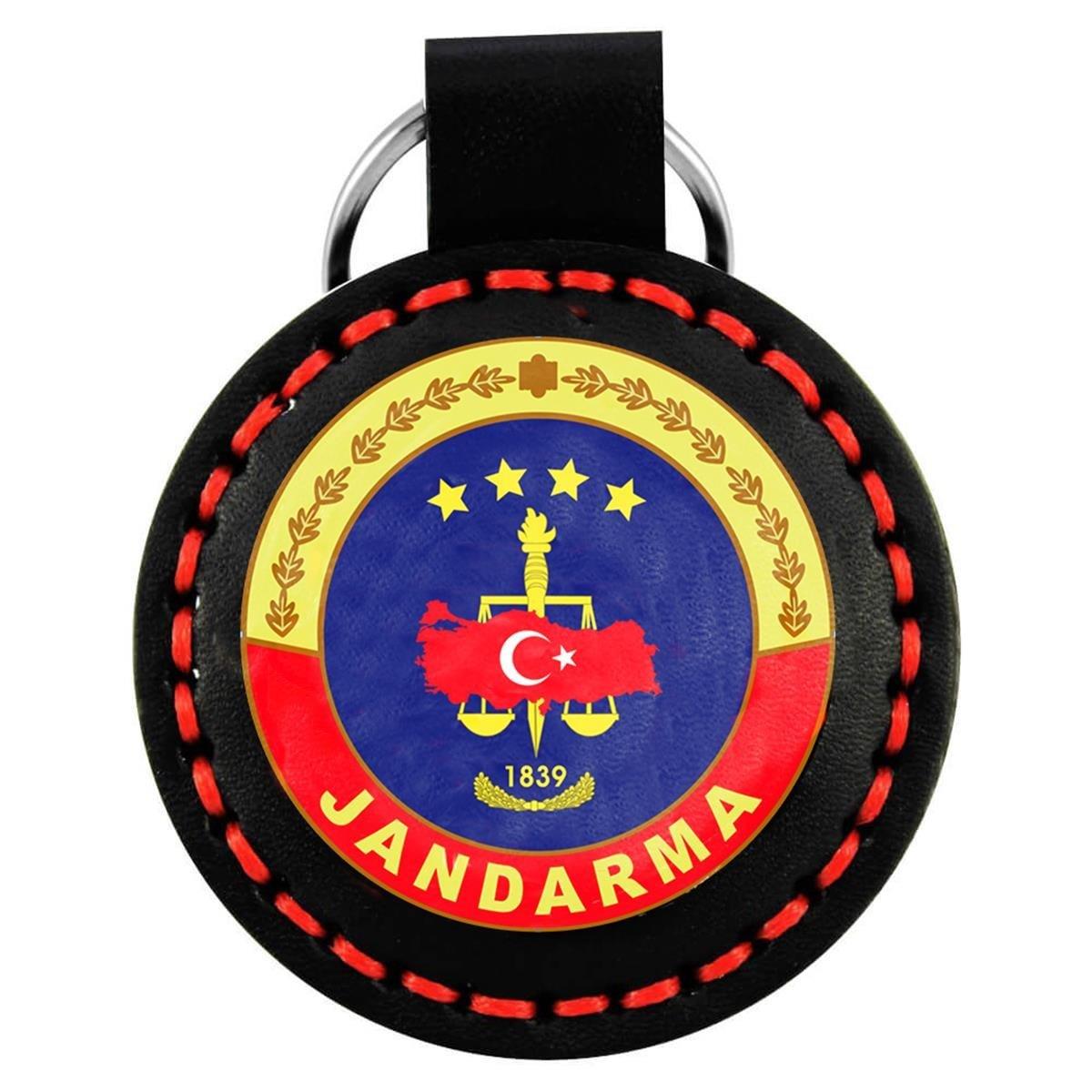 DERİ ANAHTARLIKJANDARMA GENEL KOMUTANLIĞI DERİ ANAHTARLIK