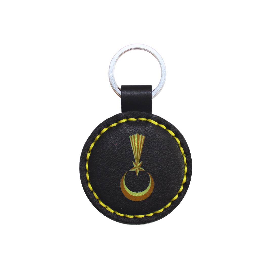 DERİ ANAHTARLIKJANDARMA LOGOLU ŞUA DERİ ANAHTARLIK