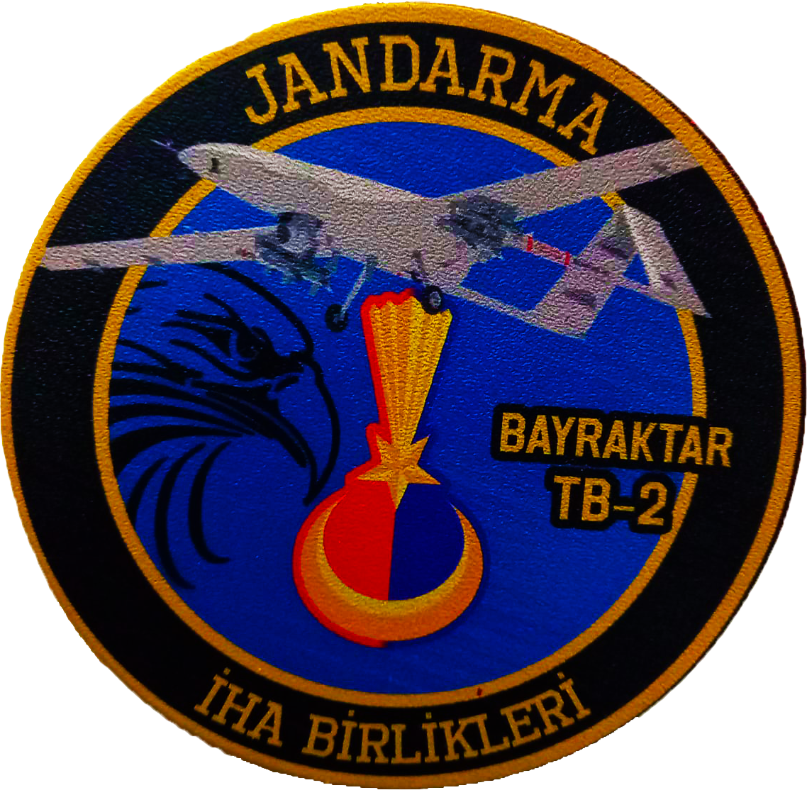 DERİ PEÇJANDARMA BAYRAKTAR TB-2   DERİ PEÇ