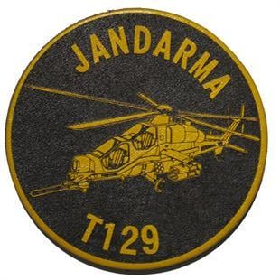 DERİ PEÇJandarma Havacılık Atak T-129  Deri Peç