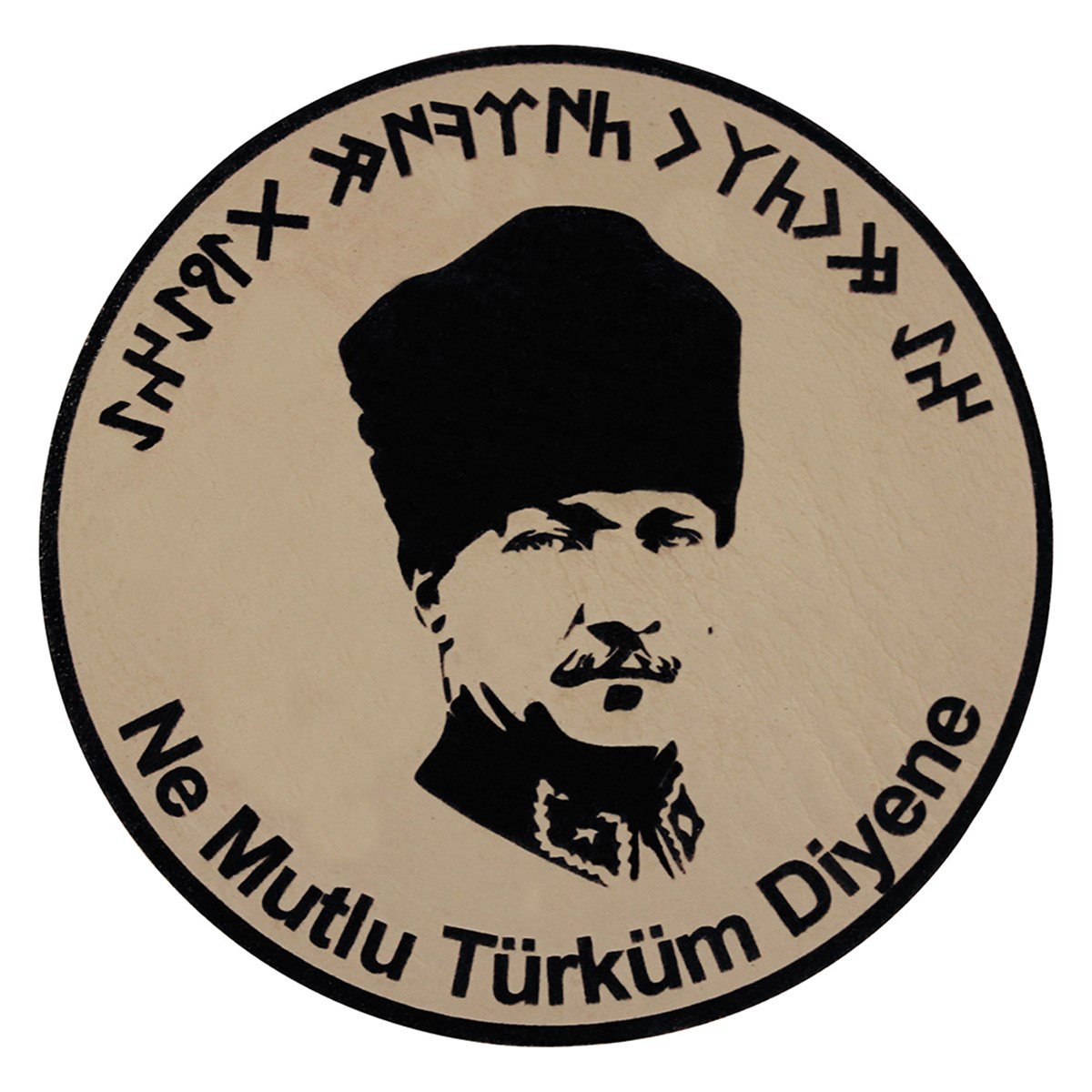 DERİ PEÇNE MUTLU TÜRKÜM DİYENE PEÇİ