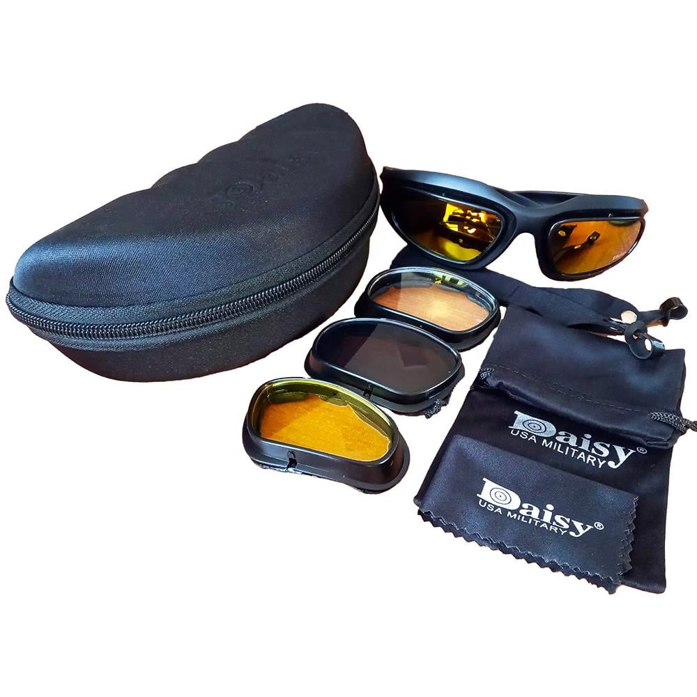 GÖZLÜKDaısy Gözlük Usa Mılıtary C5 4 Lensli Uv 400