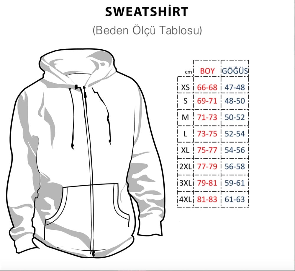 KAPÜŞONLU SWEATSHİRT Unisex Jöh Kapüşonlu Sweatshirt