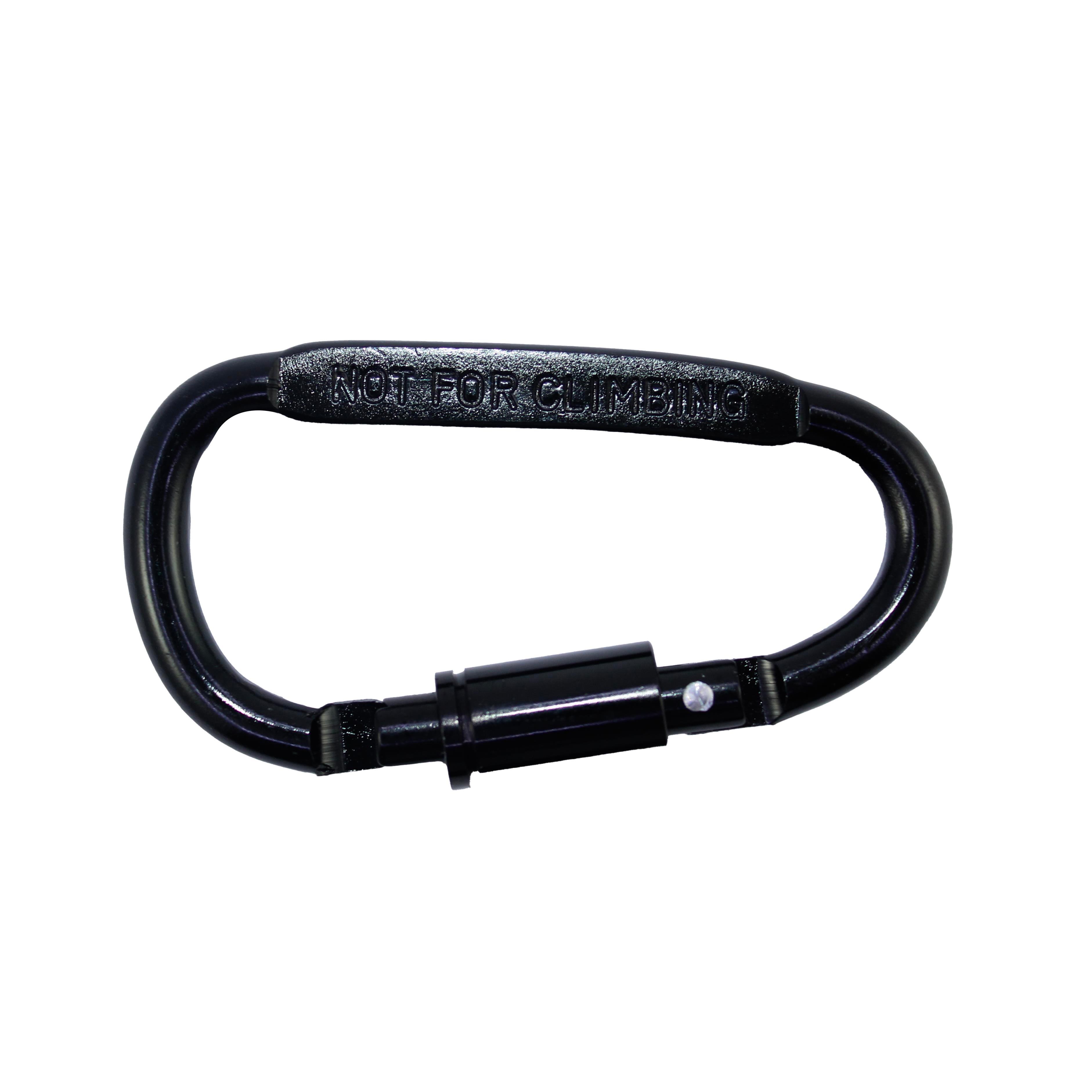 KARABİNA KANCATactical ithal Paslanmaz, Vidalı Siyah Karabina Kanca