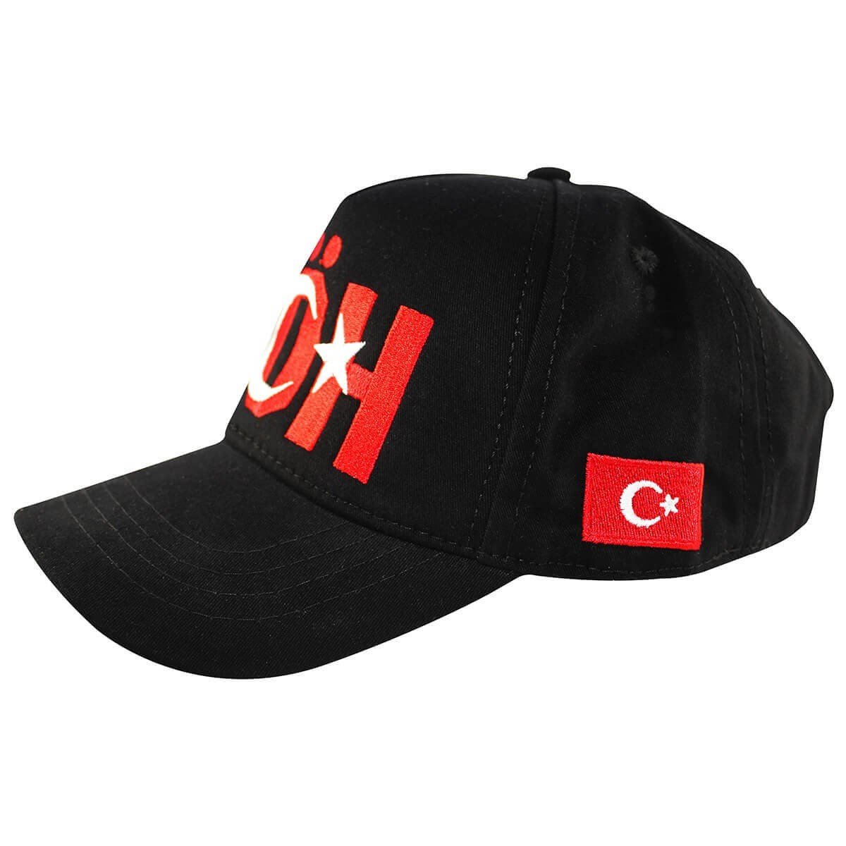 KEPJÖH YAZI NAKIŞ İŞLEMELİ ŞAPKA - 4