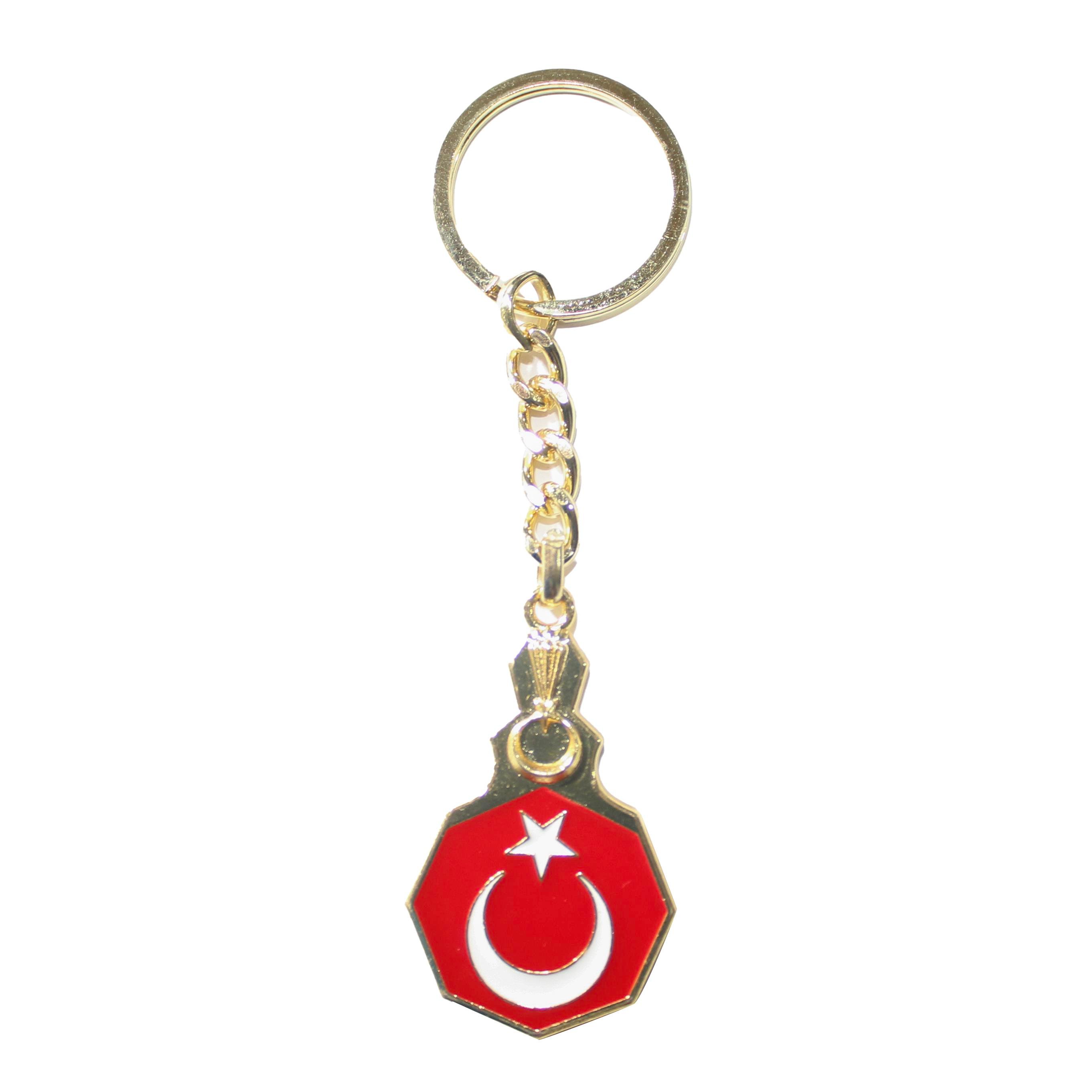 METAL ANAHTARLIKJandarma Genel Komutanlığı Bayrak Tasarımlı Metal Anahtarlık