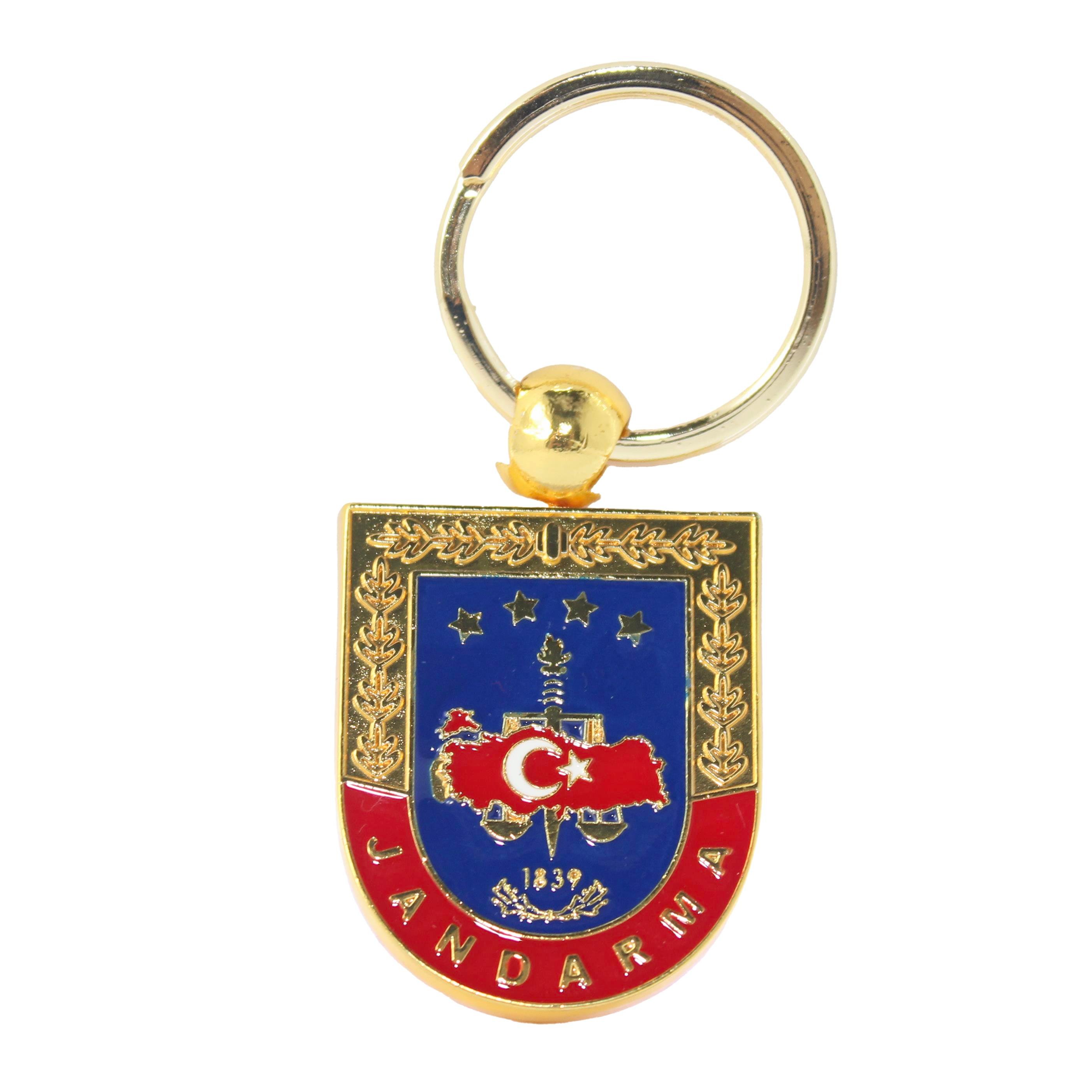 METAL ANAHTARLIKJandarma Genel Komutanlığı Logo Tasarımlı Metal Anahtarlık